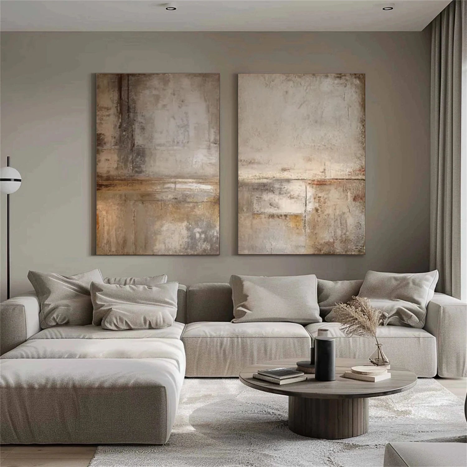Wabi Sabi Set of 2 Wall Art #WS381