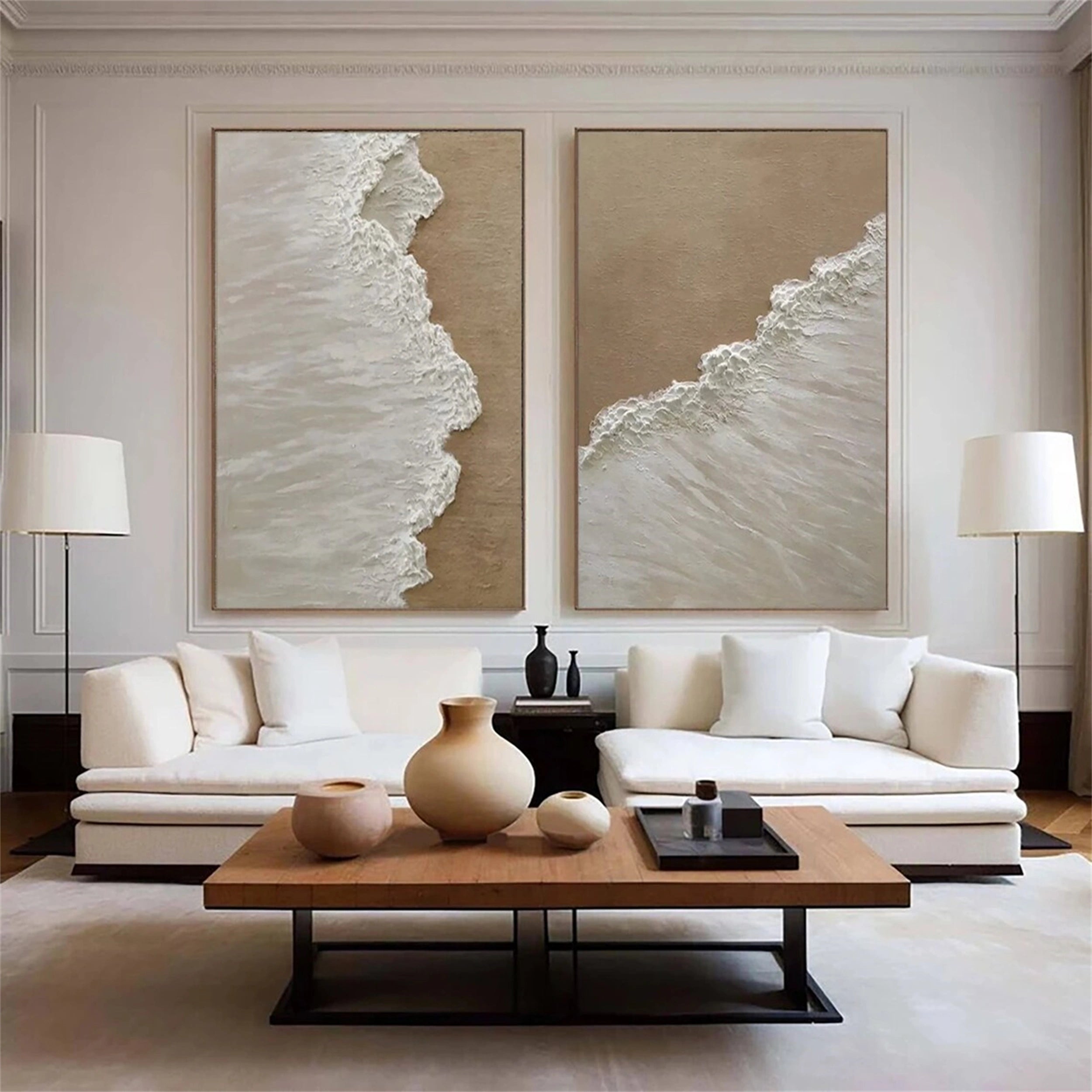 Ocean And Sky Painting Set of 2#OS 109