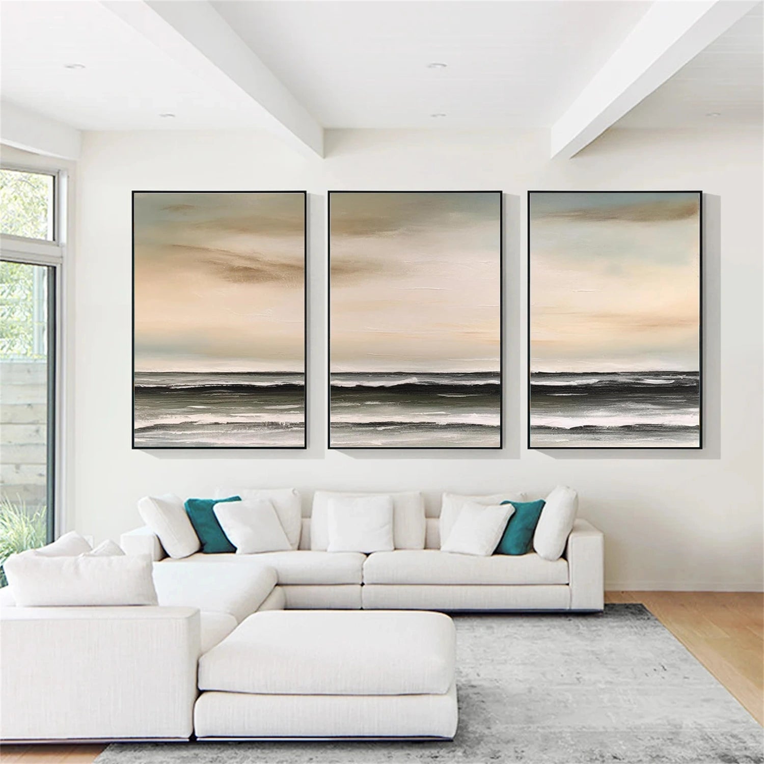 Ocean And Sky Painting Set of 3 #OS 255