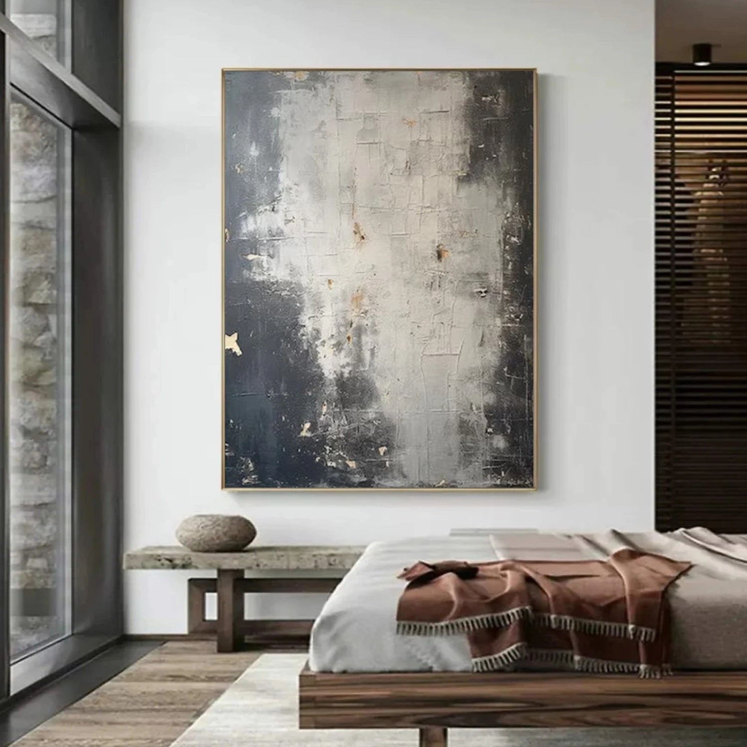 Abstract Texture Wall Art #AB629