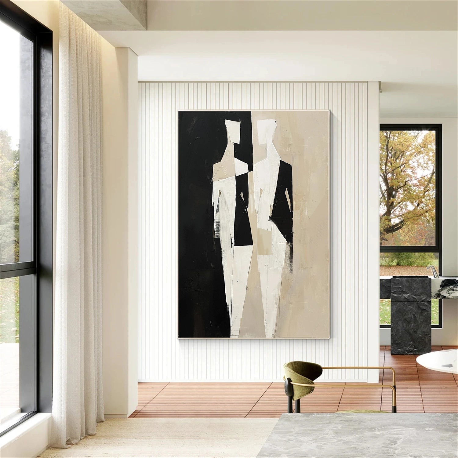 Contemporary Abstract Minimalist Wall Art #CW013