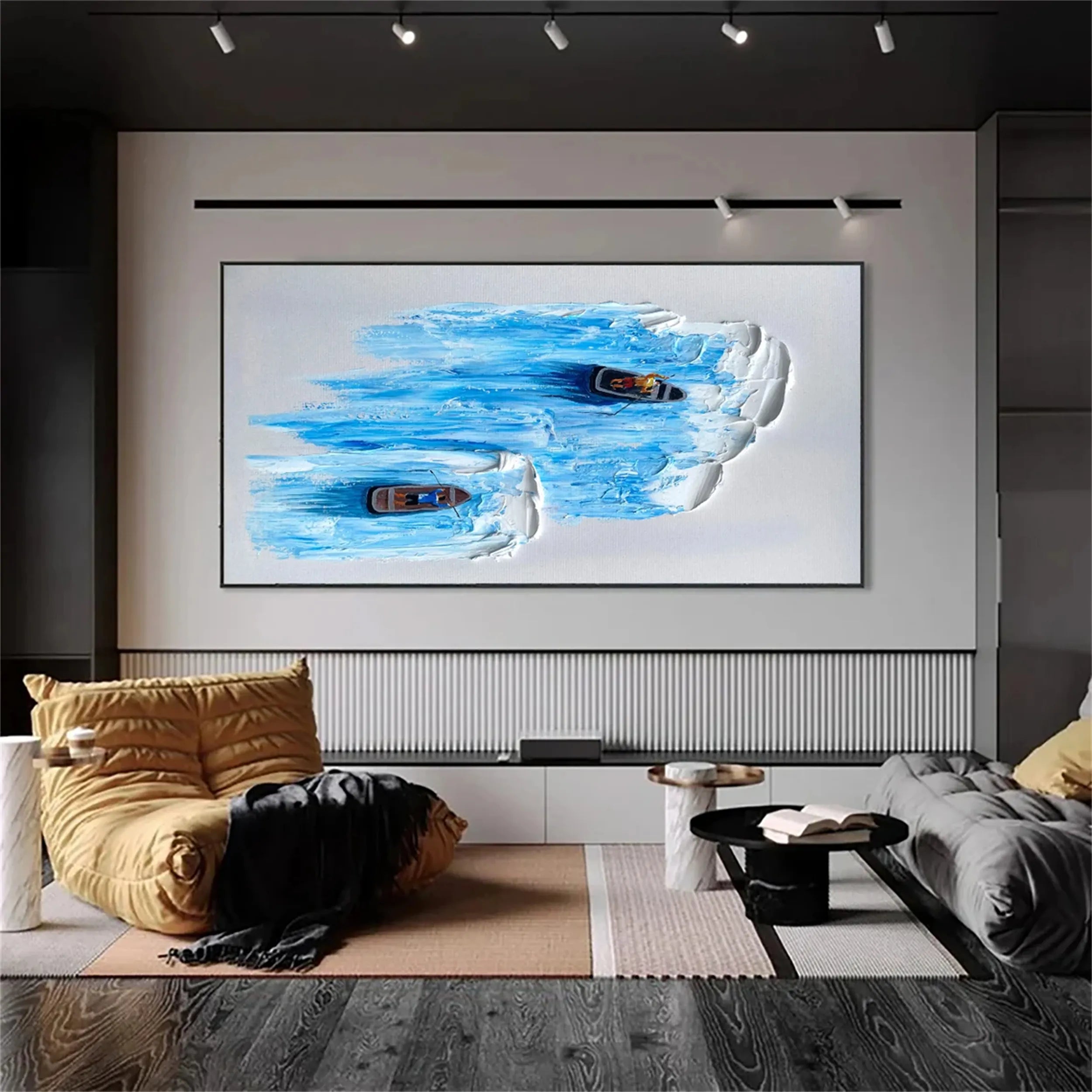 Ocean And Sky Painting #OS 127