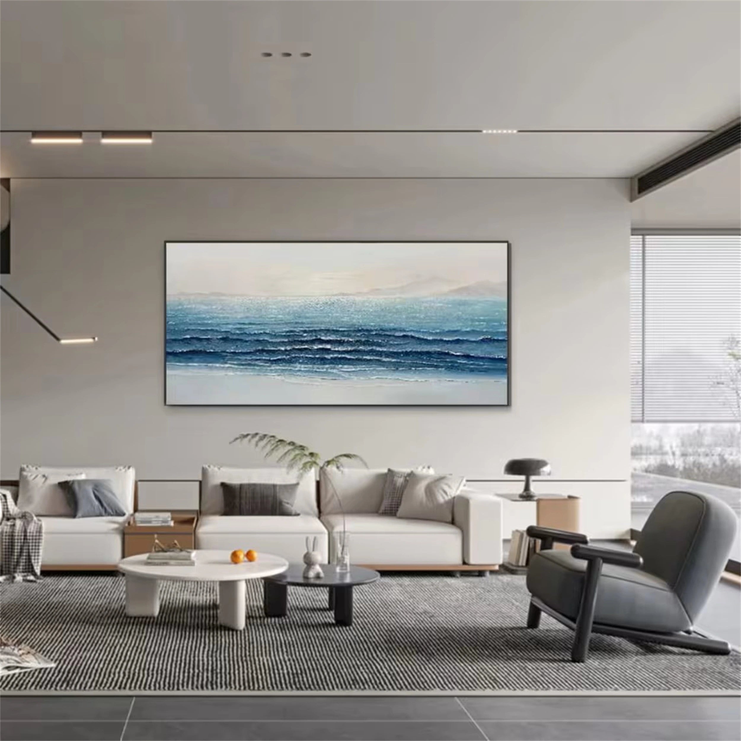 Ocean And Sky Painting #OS 068