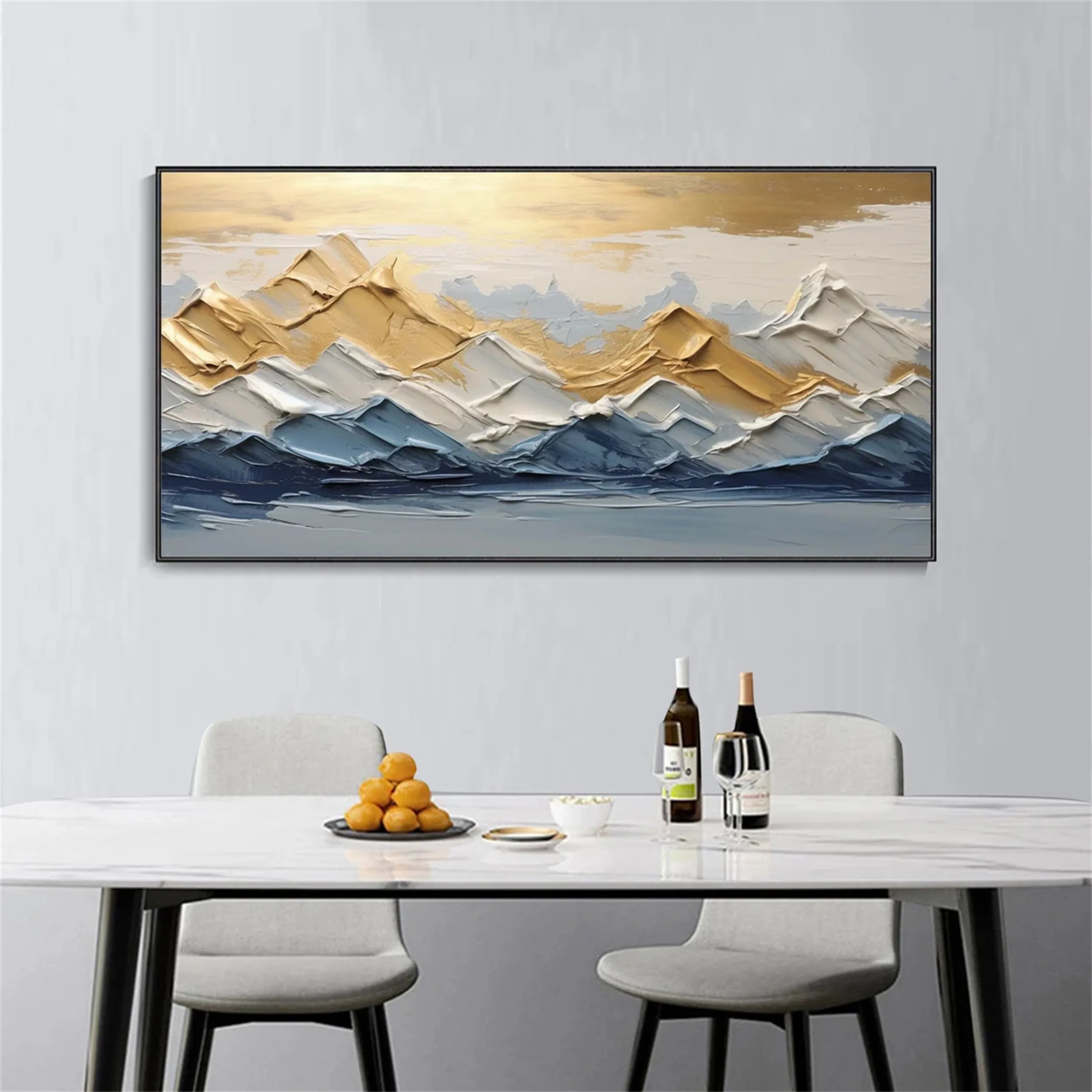 Plaster Art Minimalist Textured Painting #MM257