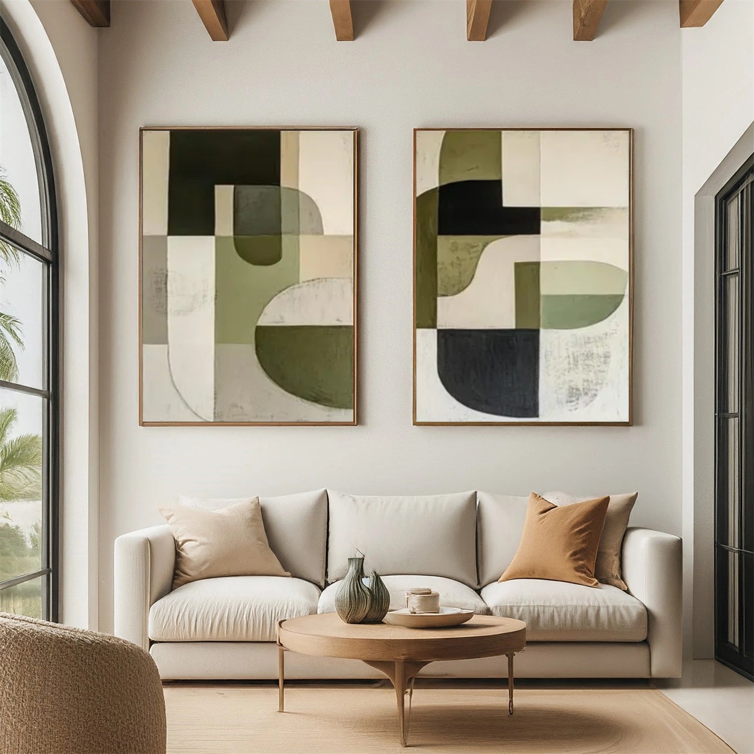 Wabi Sabi Wall Art Set of 2 #WS404