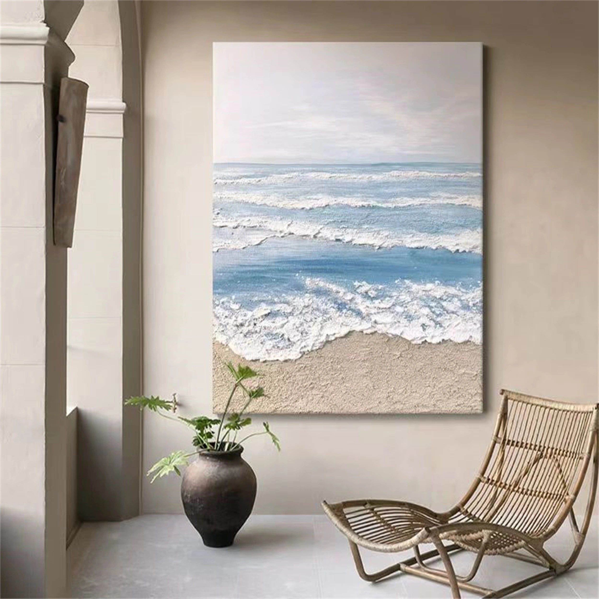 Ocean And Sky Painting #OS 052