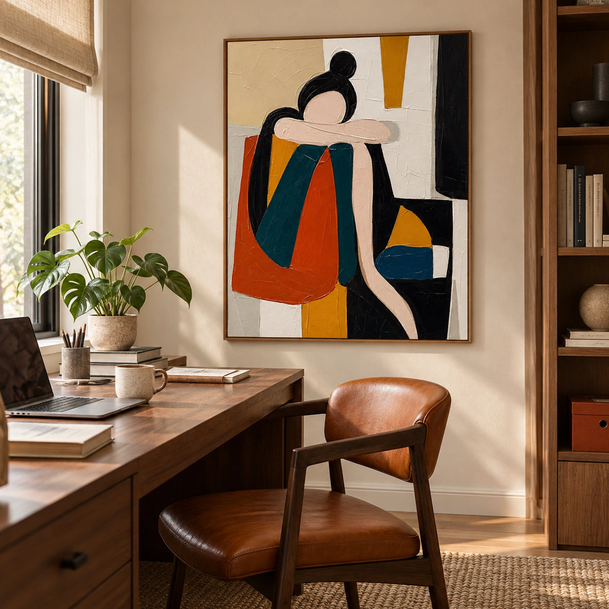 Abstract Portrait Wall Art #PT107