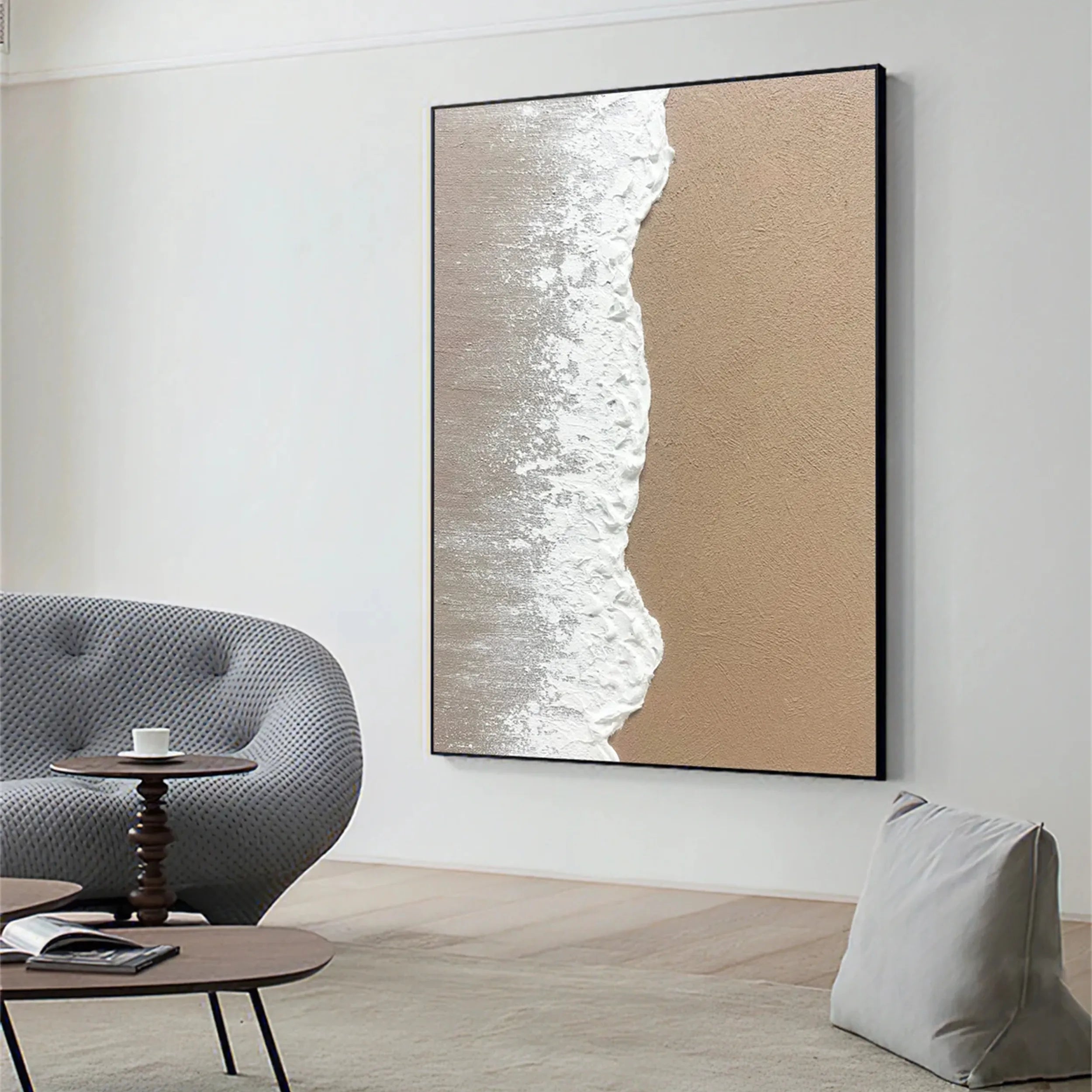 Plaster Art Minimalist Textured Painting #MM185