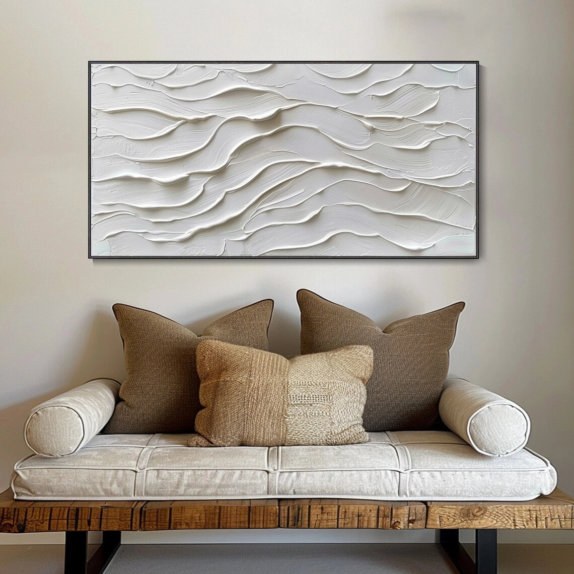Plaster Art Minimalist Textured Painting #MM131
