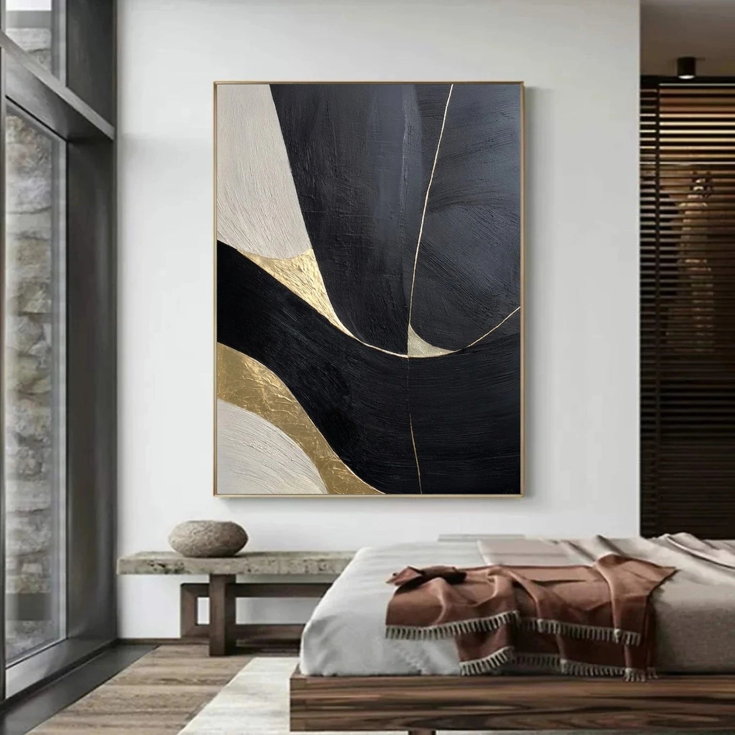 Minimalist Textured Canvas # MM434