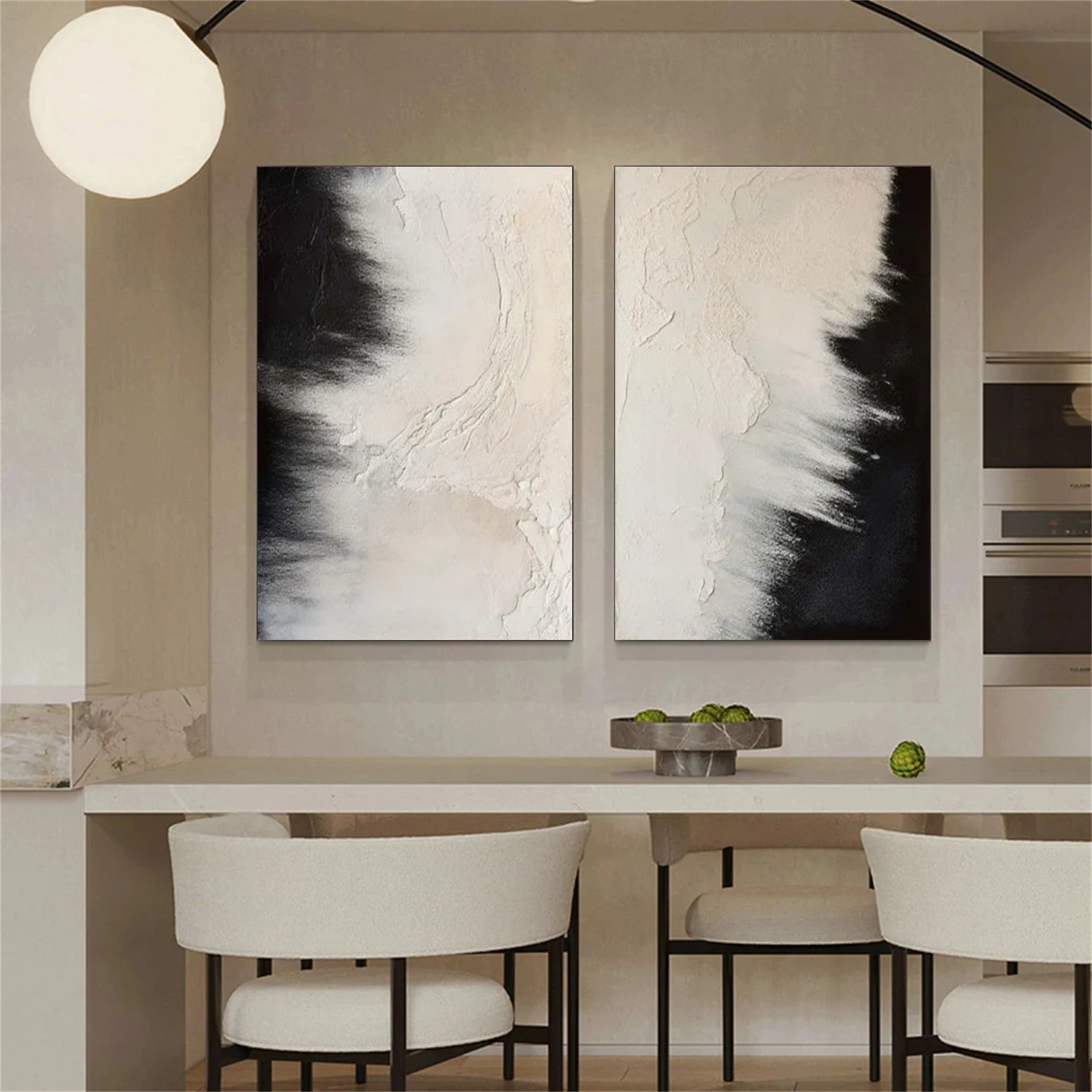 Abstract Painting Set of 2 #AB 437