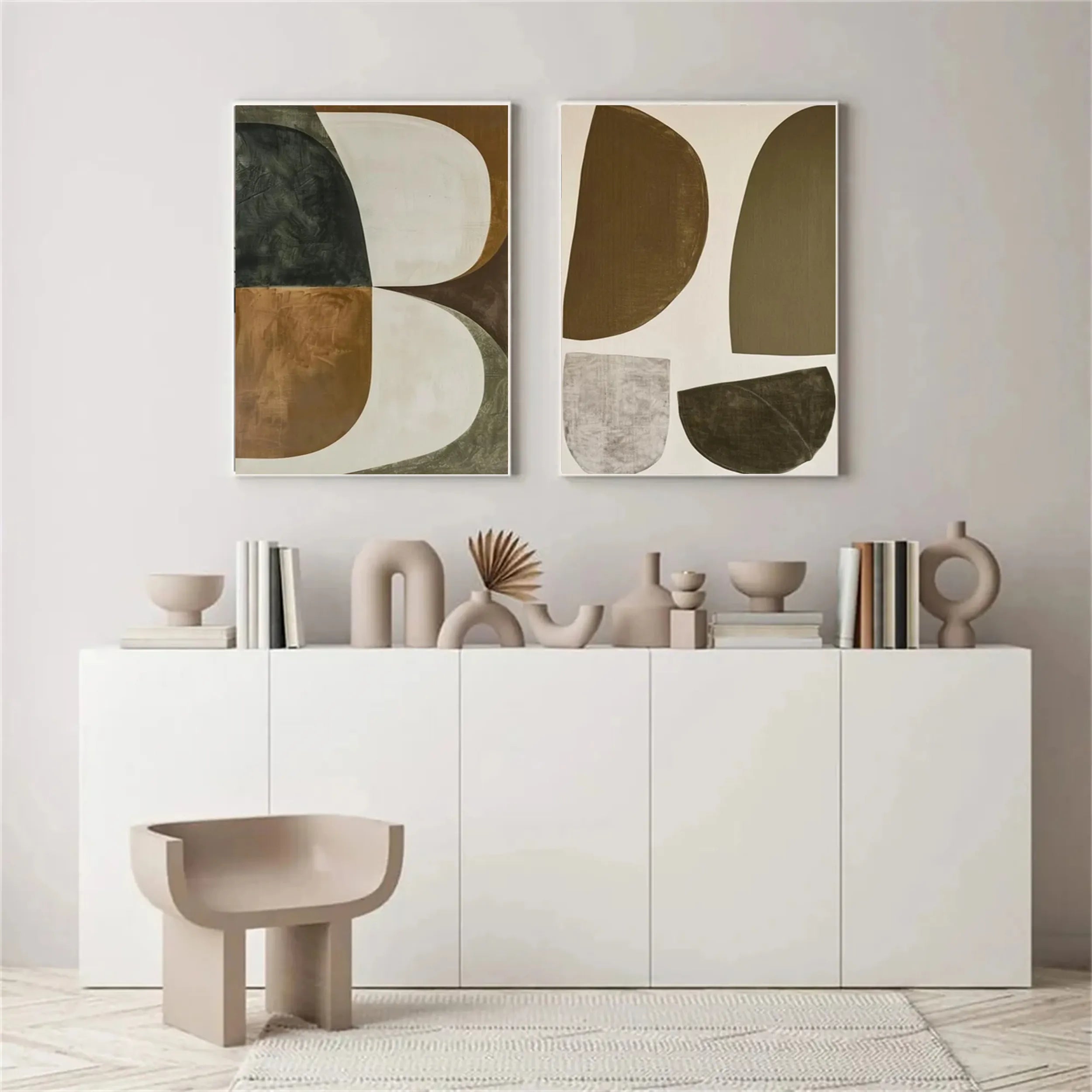 Abstract Tranquility Set of 2 #WS127