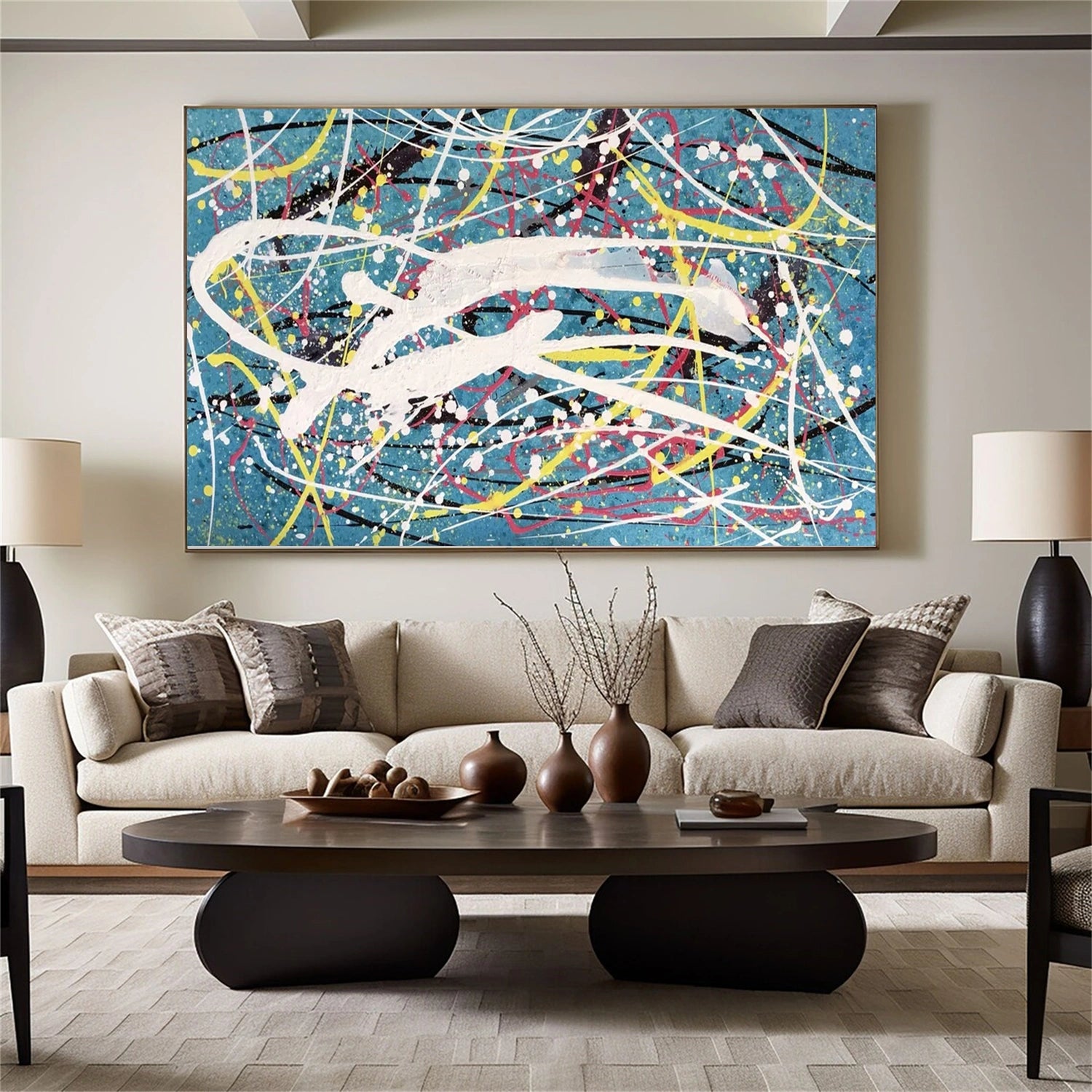 Pollock Art #JP025