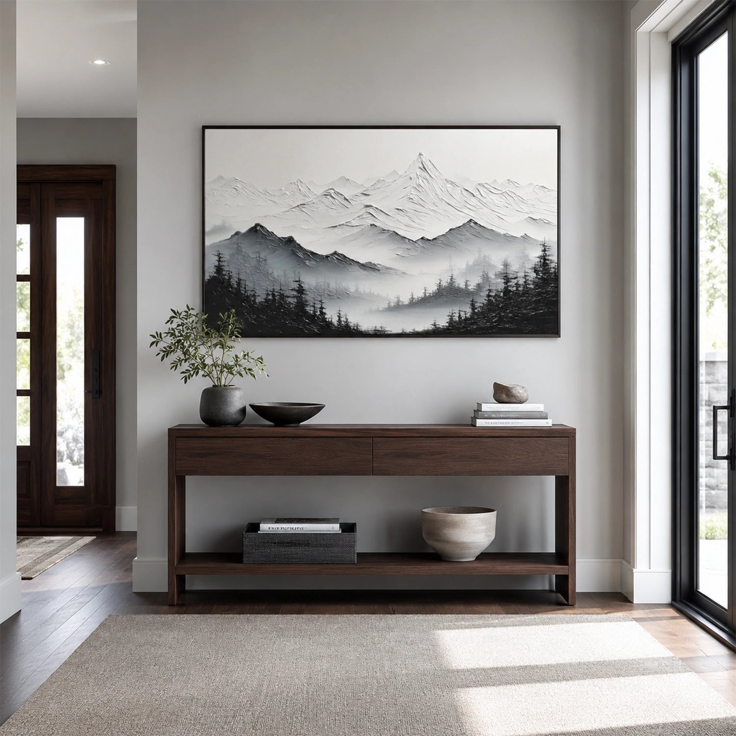 Minimalist Mountain Canvas # MM457