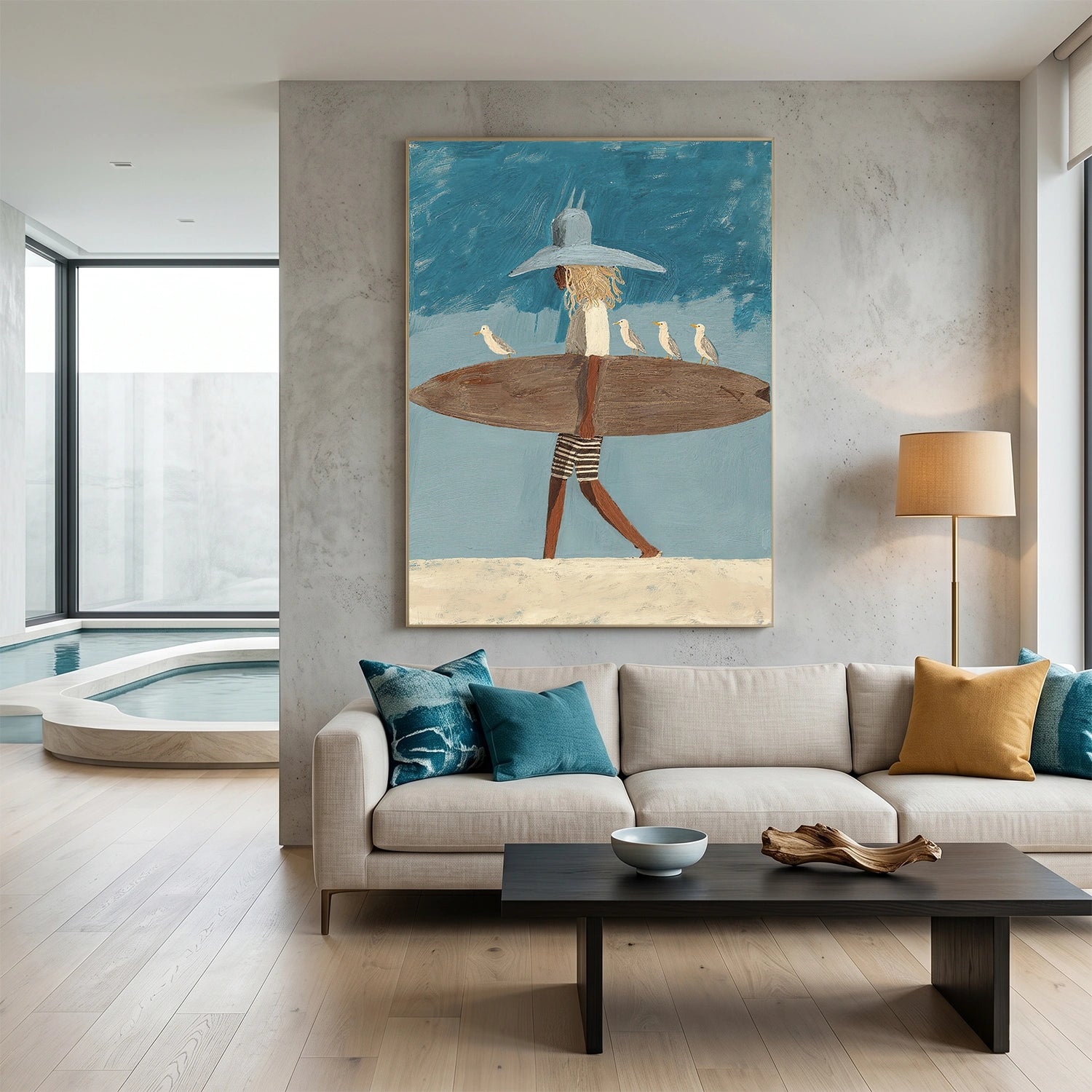 Sport Art Painting Canvas # SA097