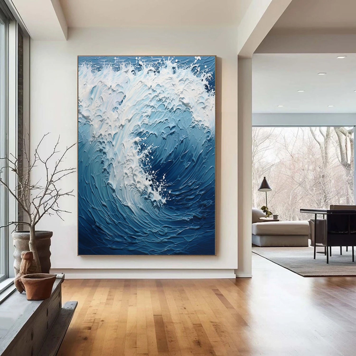 Ocean And Sky Painting #OS 238