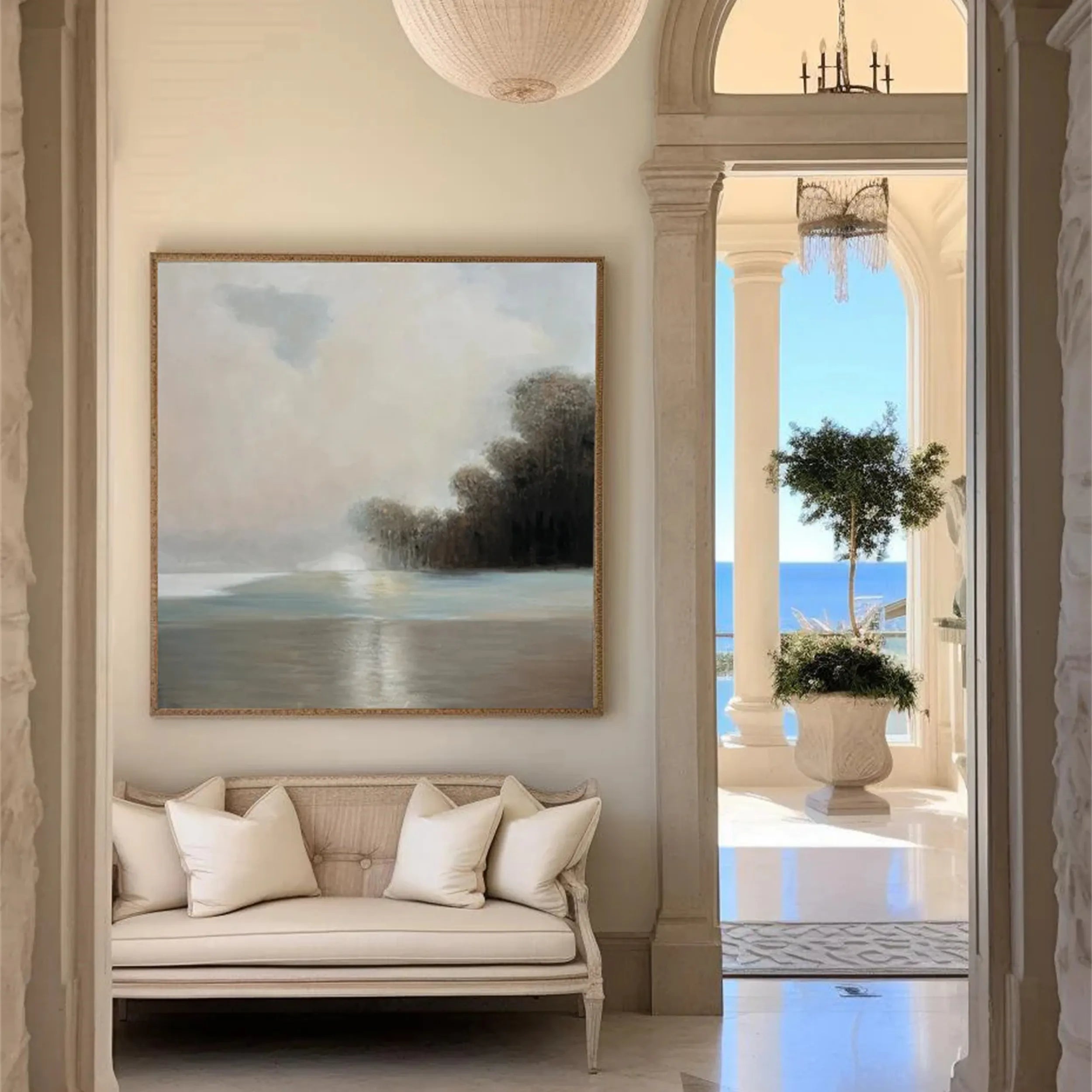 Flower And Tree Painting #FT 041