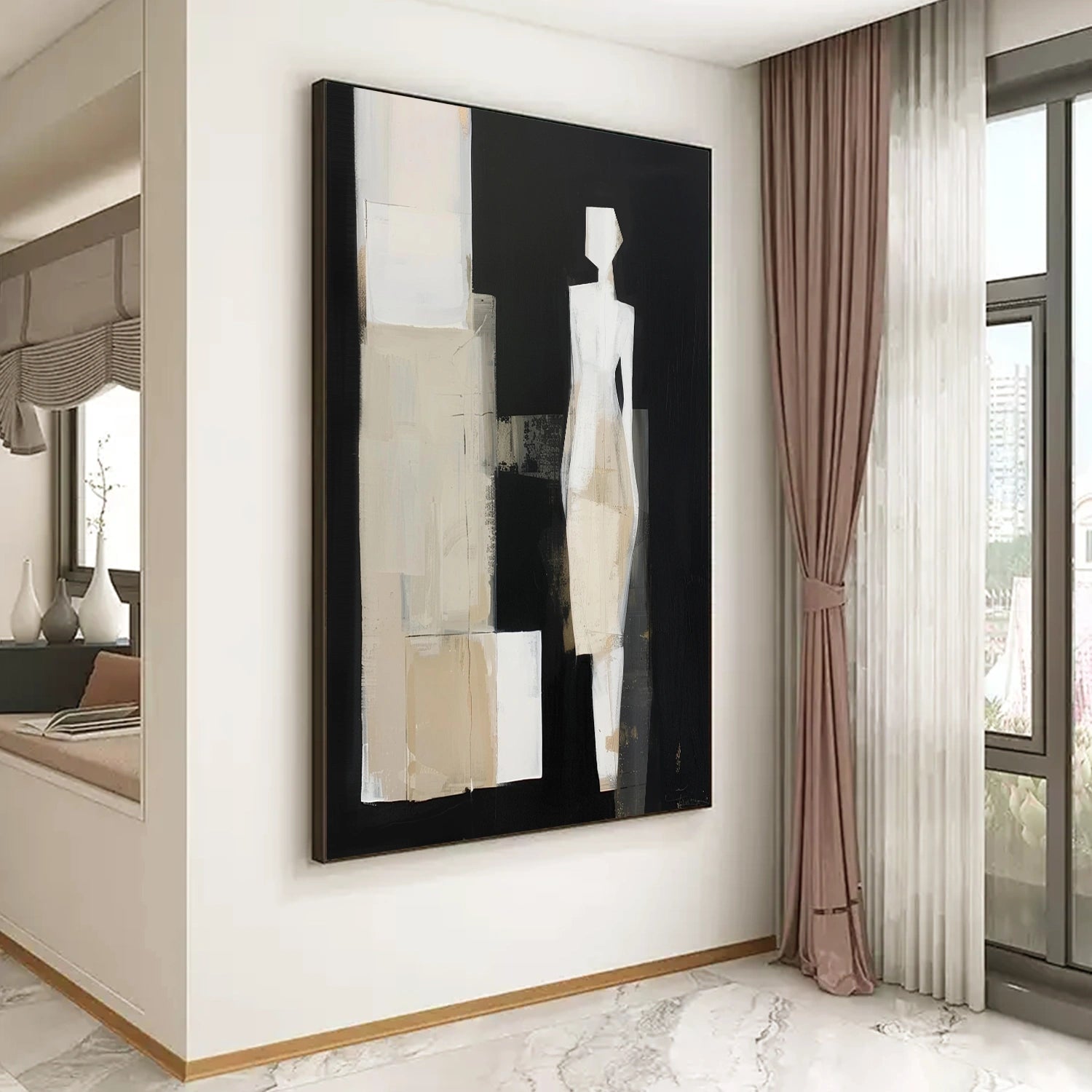 Contemporary Abstract Minimalist Wall Art #CW009