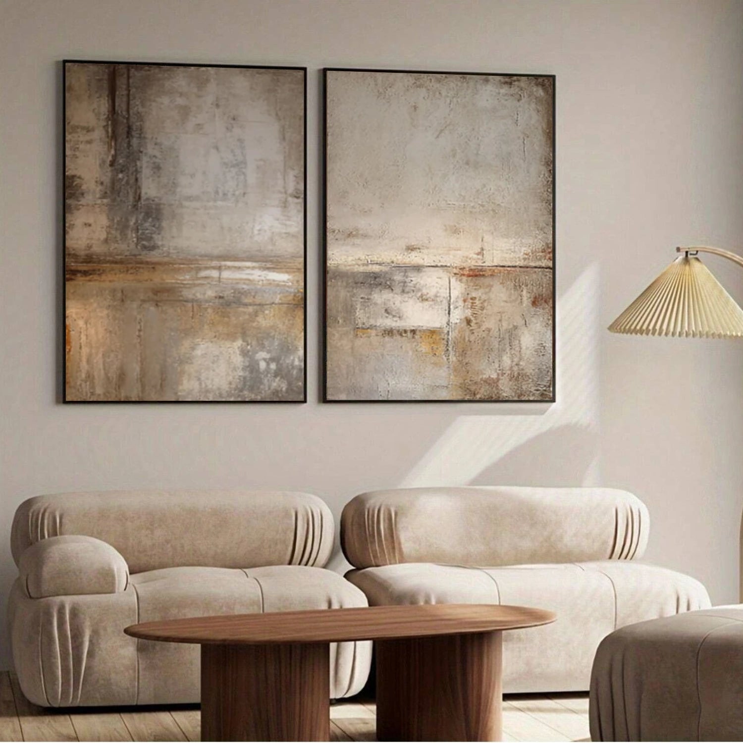 Abstract Wall Art Set of 2 #AB612