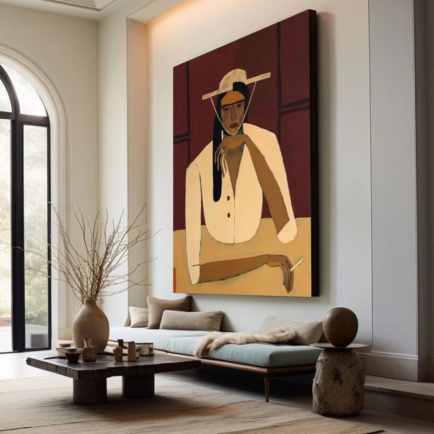 Abstract Portrait Wall Art #PT034