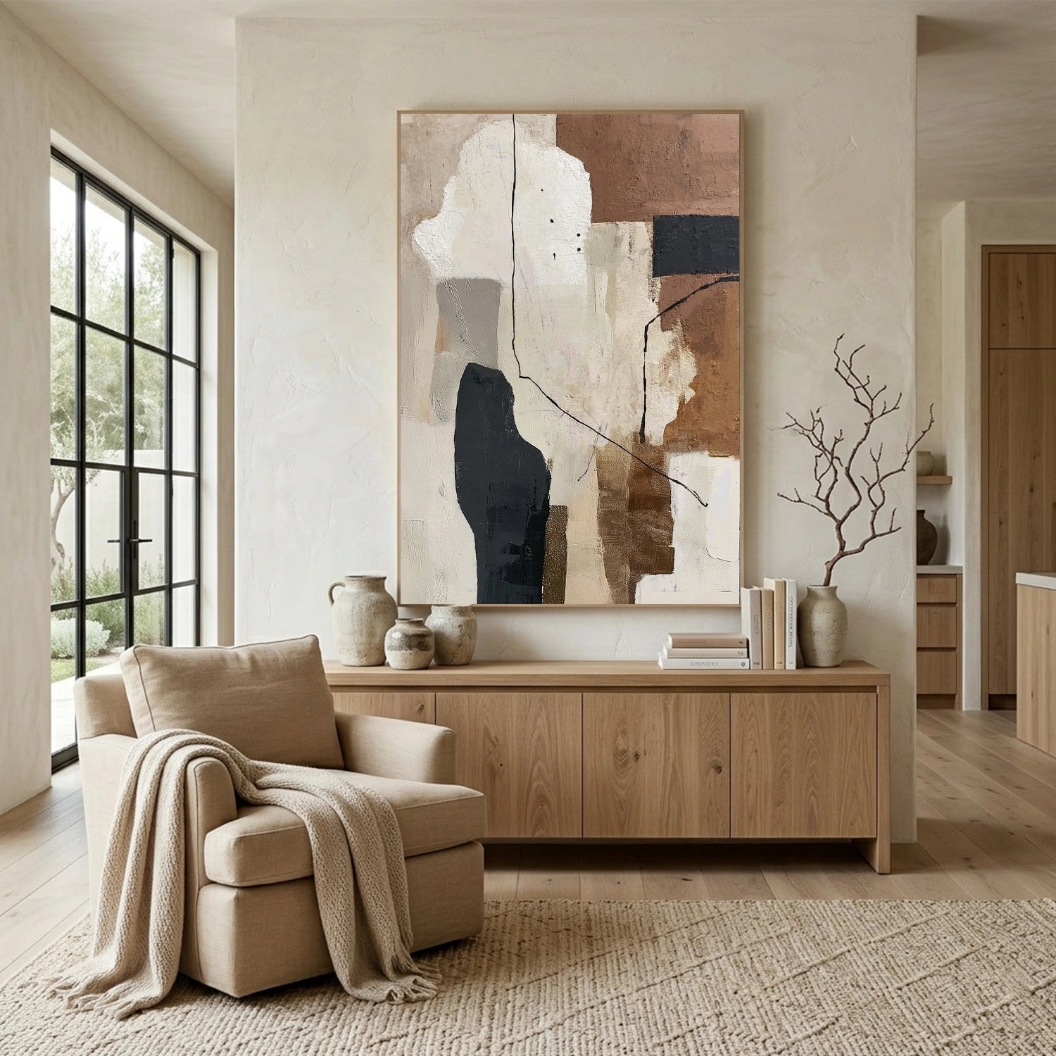 Abstract Texture Wall Art # AB697