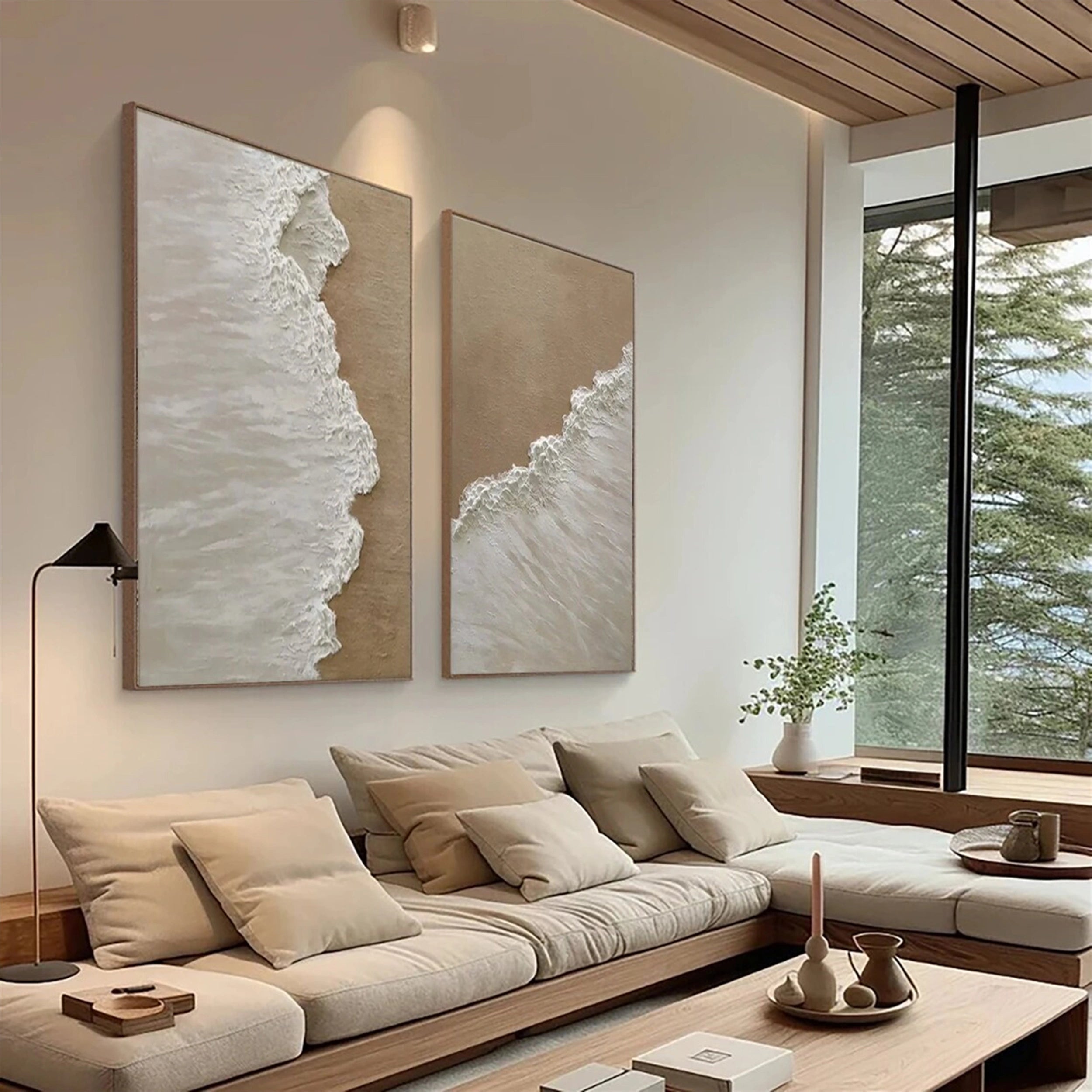 Ocean And Sky Painting Set of 2#OS 109