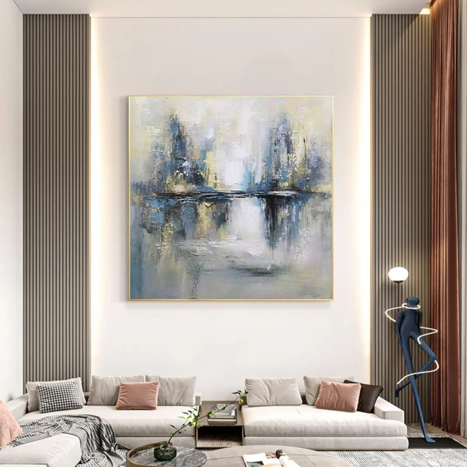 Abstract Textured Wall Art #AB 506