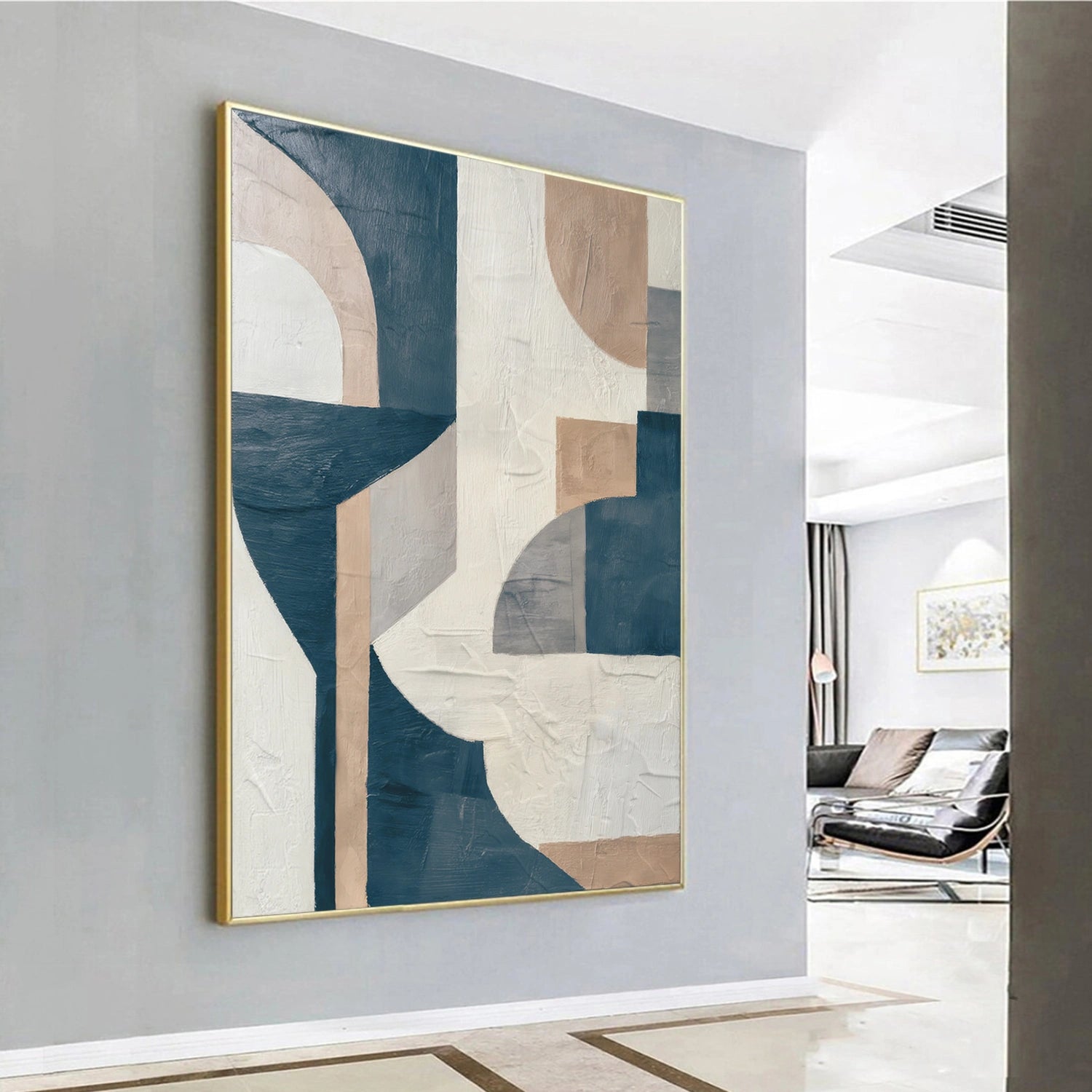 Abstract Textured Wall Art #AB 605