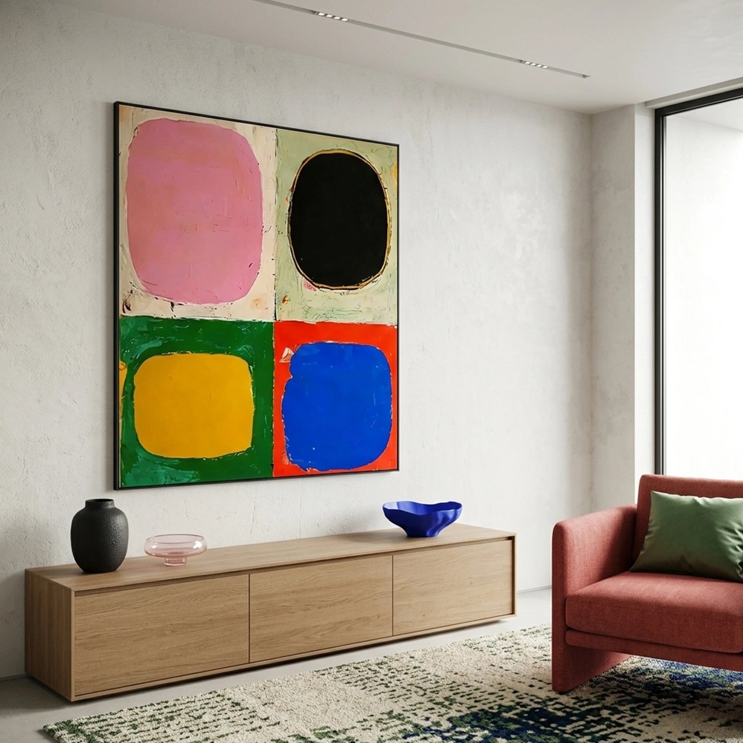 Colorful Abstract Wall Art # AB701