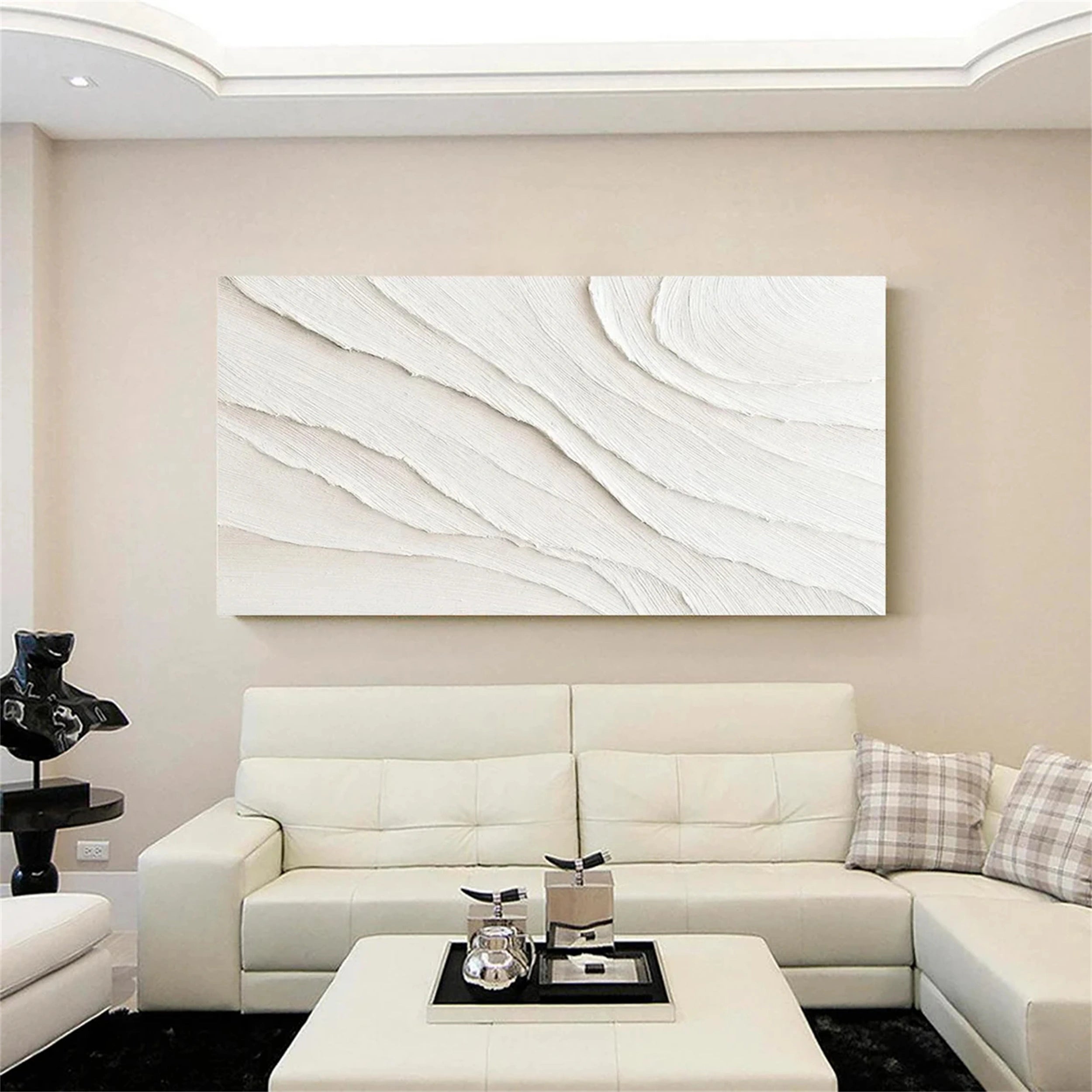 Plaster Art Minimalist Textured Painting #MM106