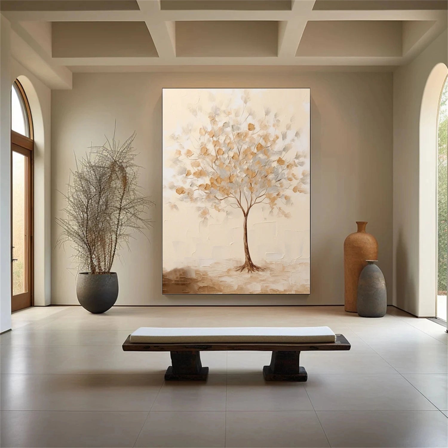 Flower And Tree Painting #FT 214