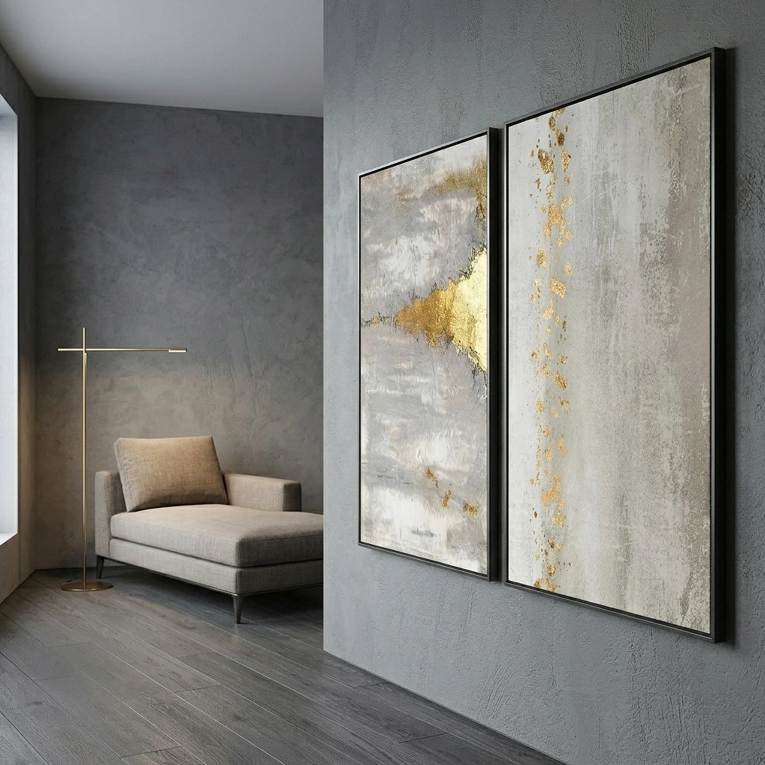 Abstract Wall Art Set of 2 # AB705