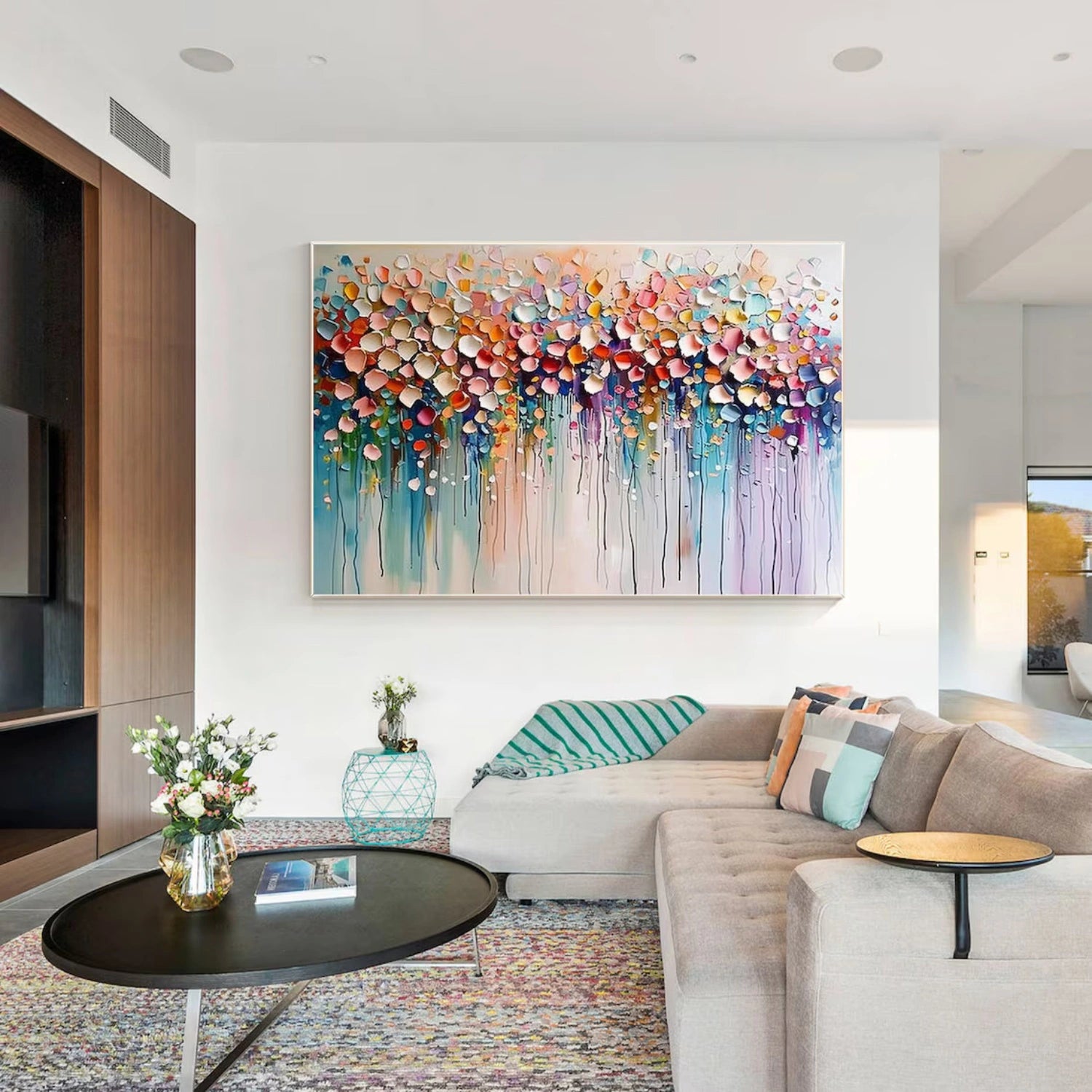 Flower And Tree Painting #FT 159