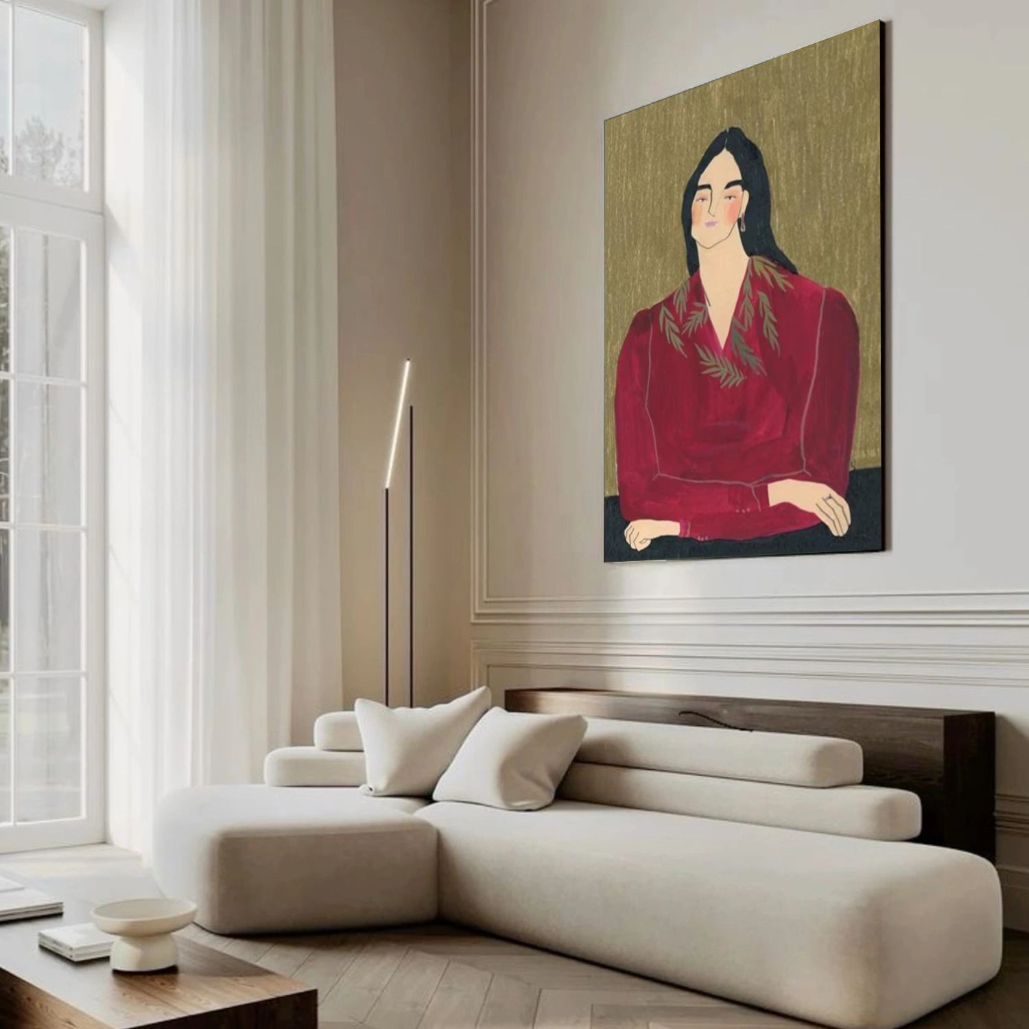 Abstract Portrait Wall Art #PT016