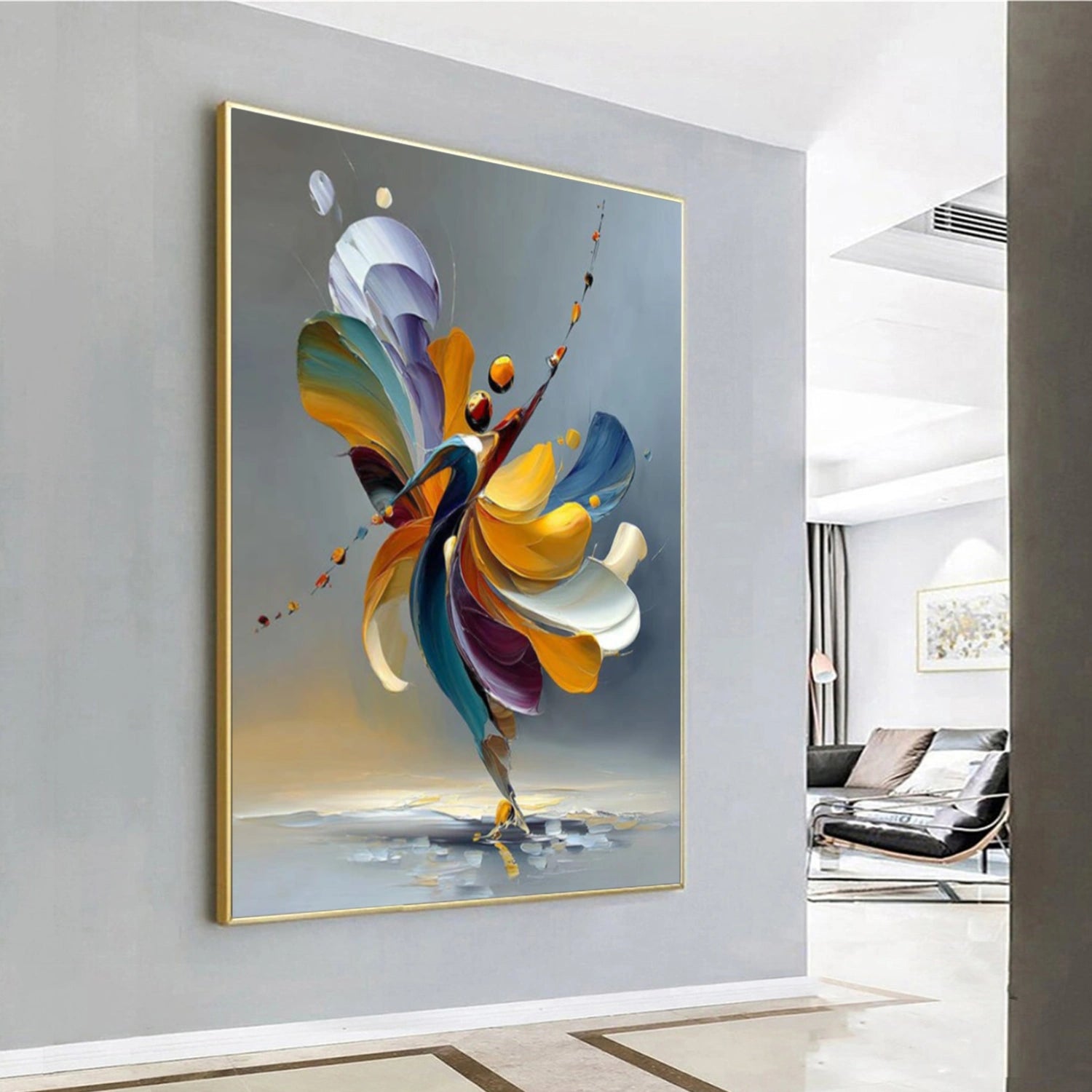 Abstract Portrait Wall Art # PT057
