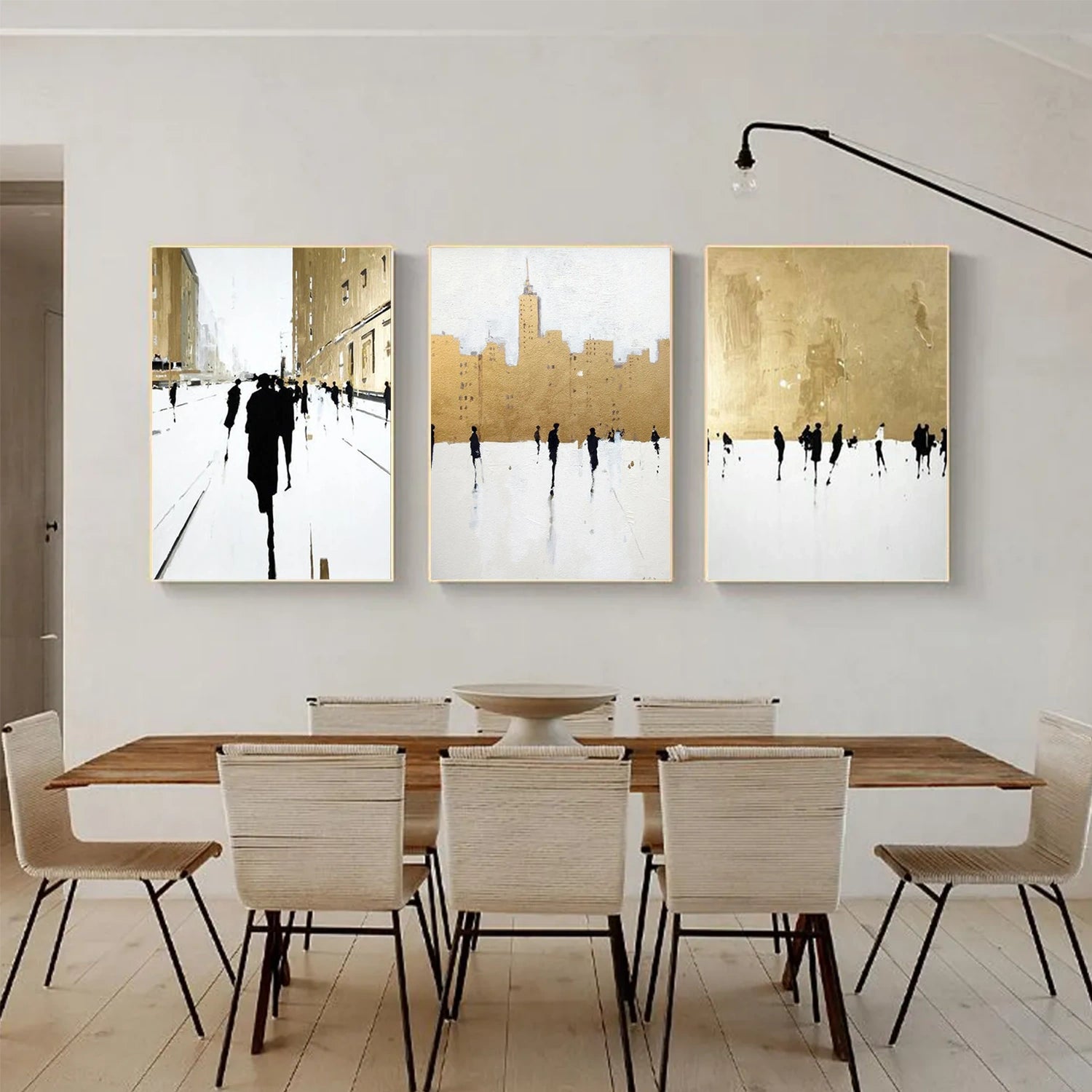 Abstract Portrait Set of 3 Wall Art #PT008