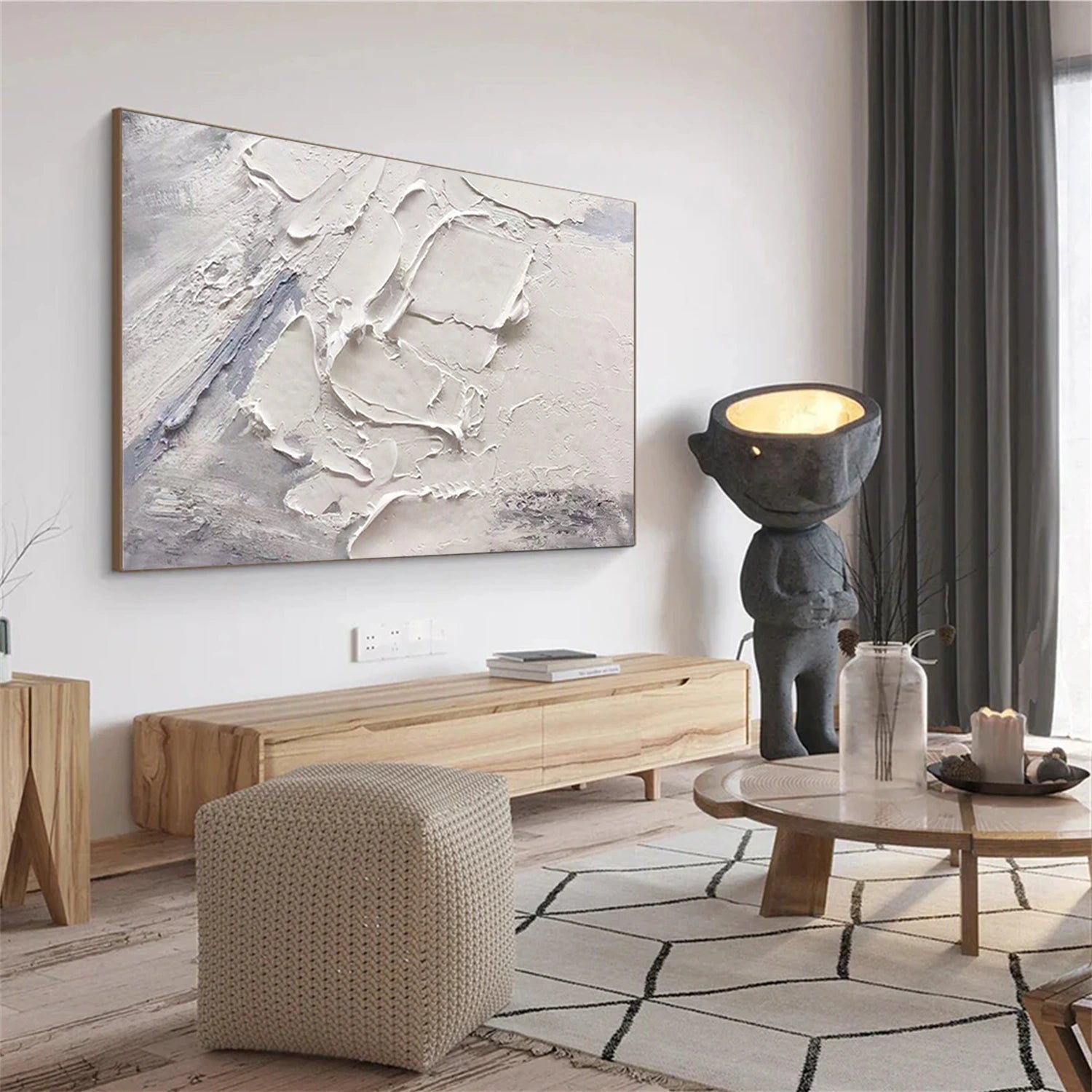 Abstract Texture Painting #AB 434