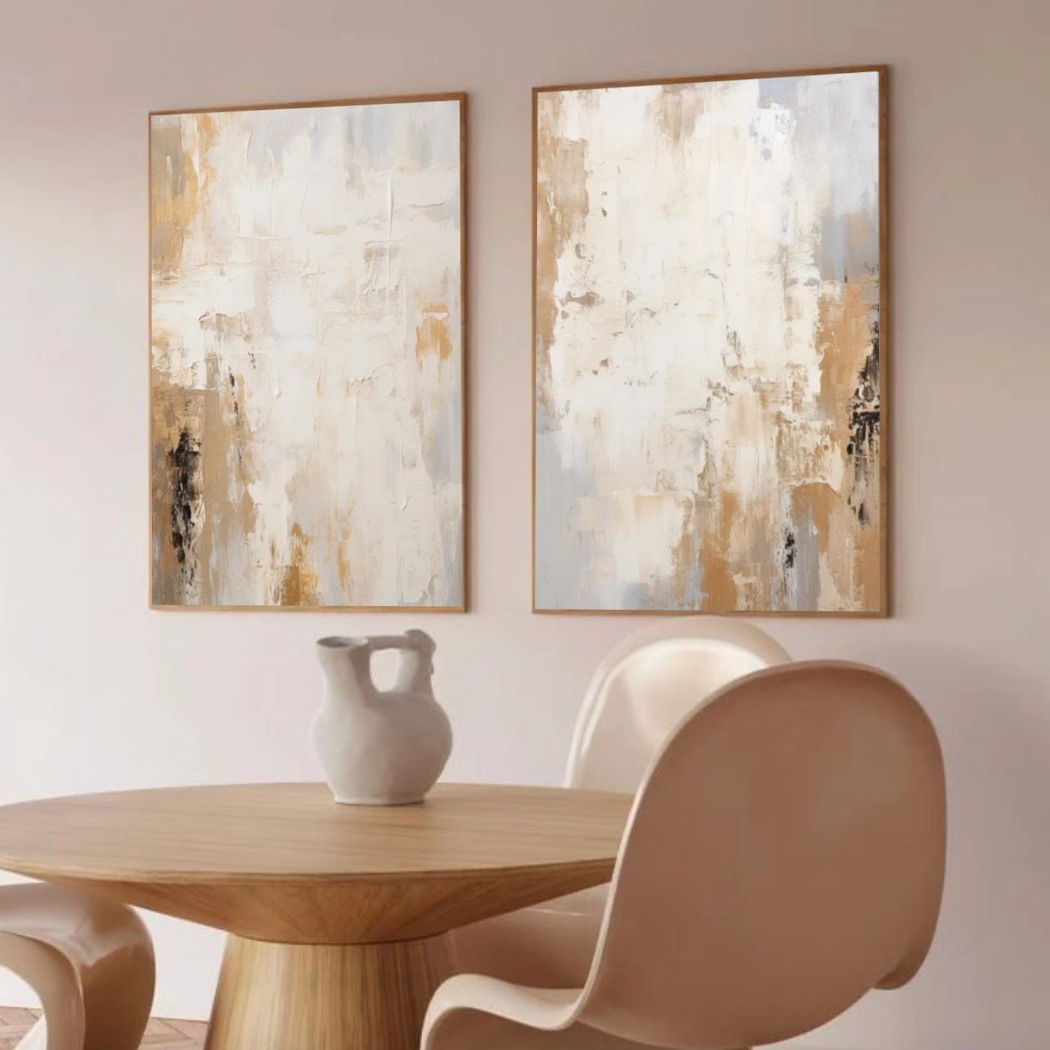 Abstract Set of 2 Wall Art #AB 586