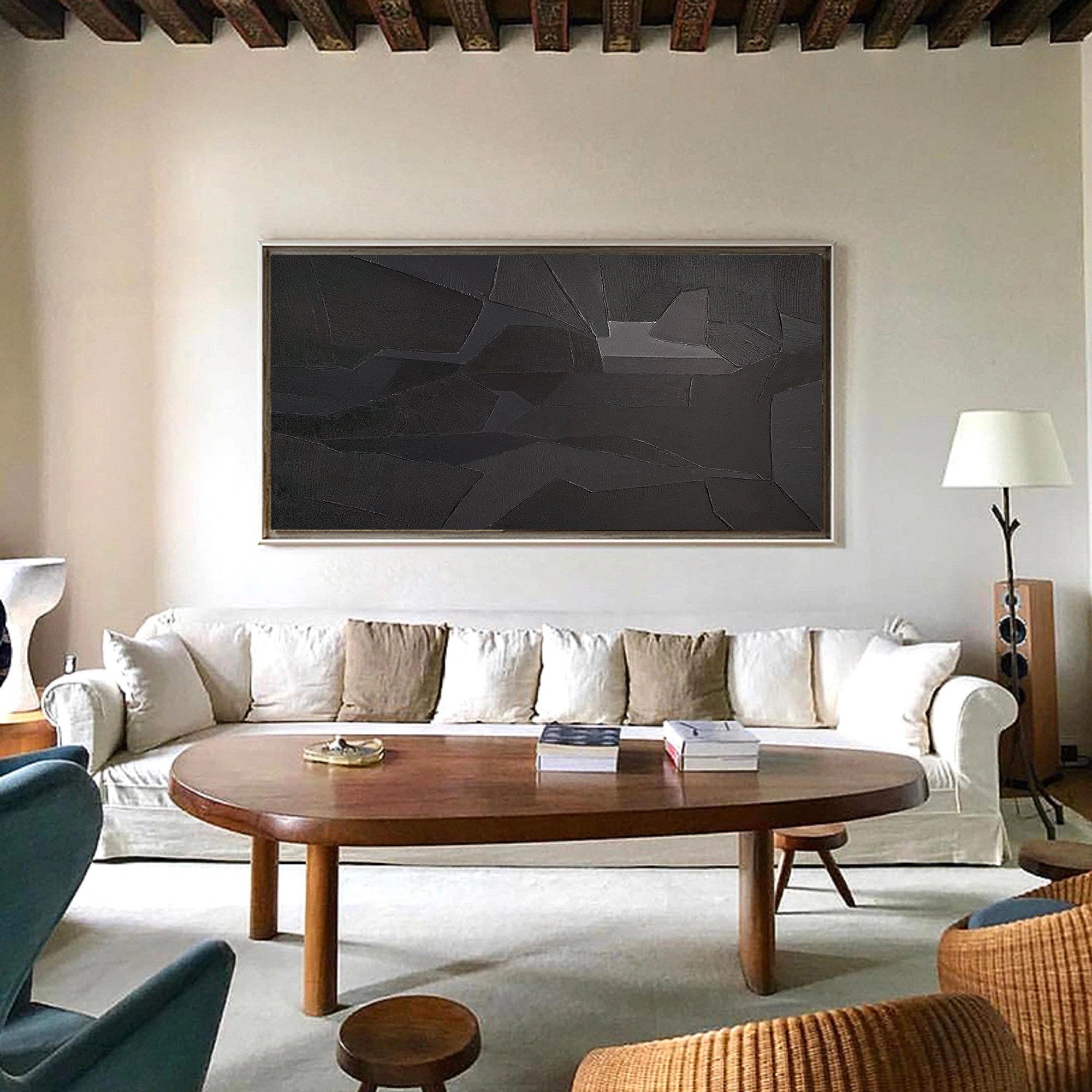 Minimalist Zen Canvas Painting #MZ019