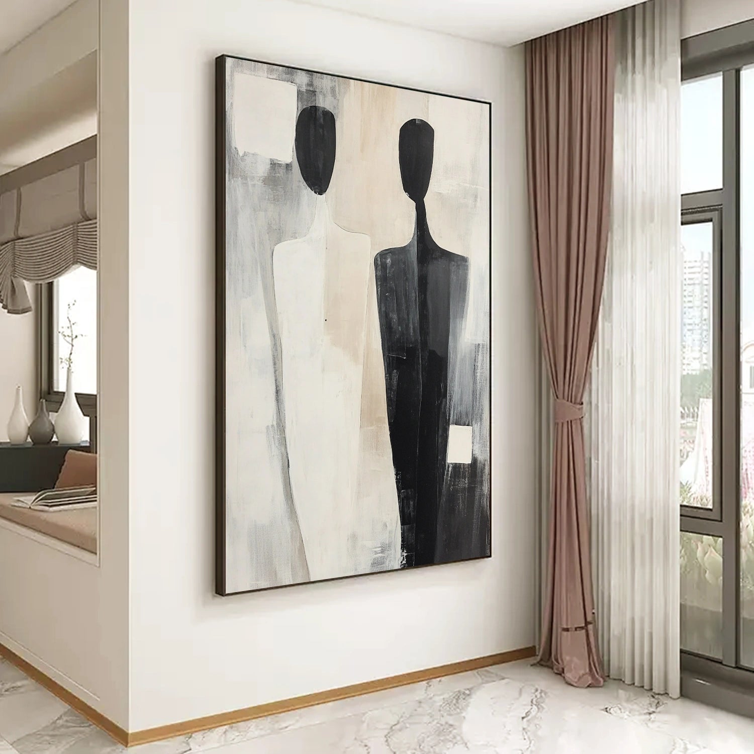 Contemporary Abstract Minimalist Wall Art #CW014