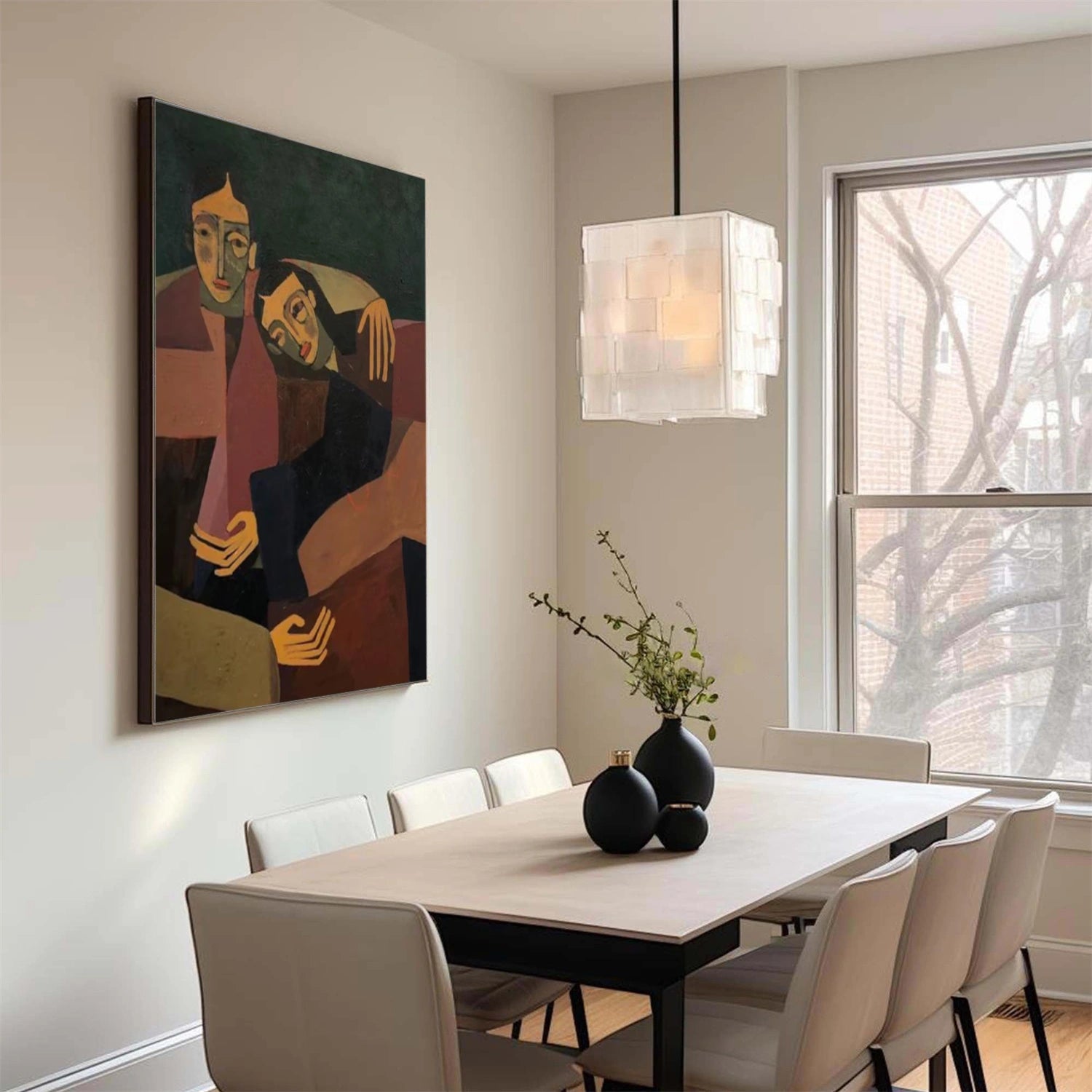 Abstract Portrait Wall Art #PT019