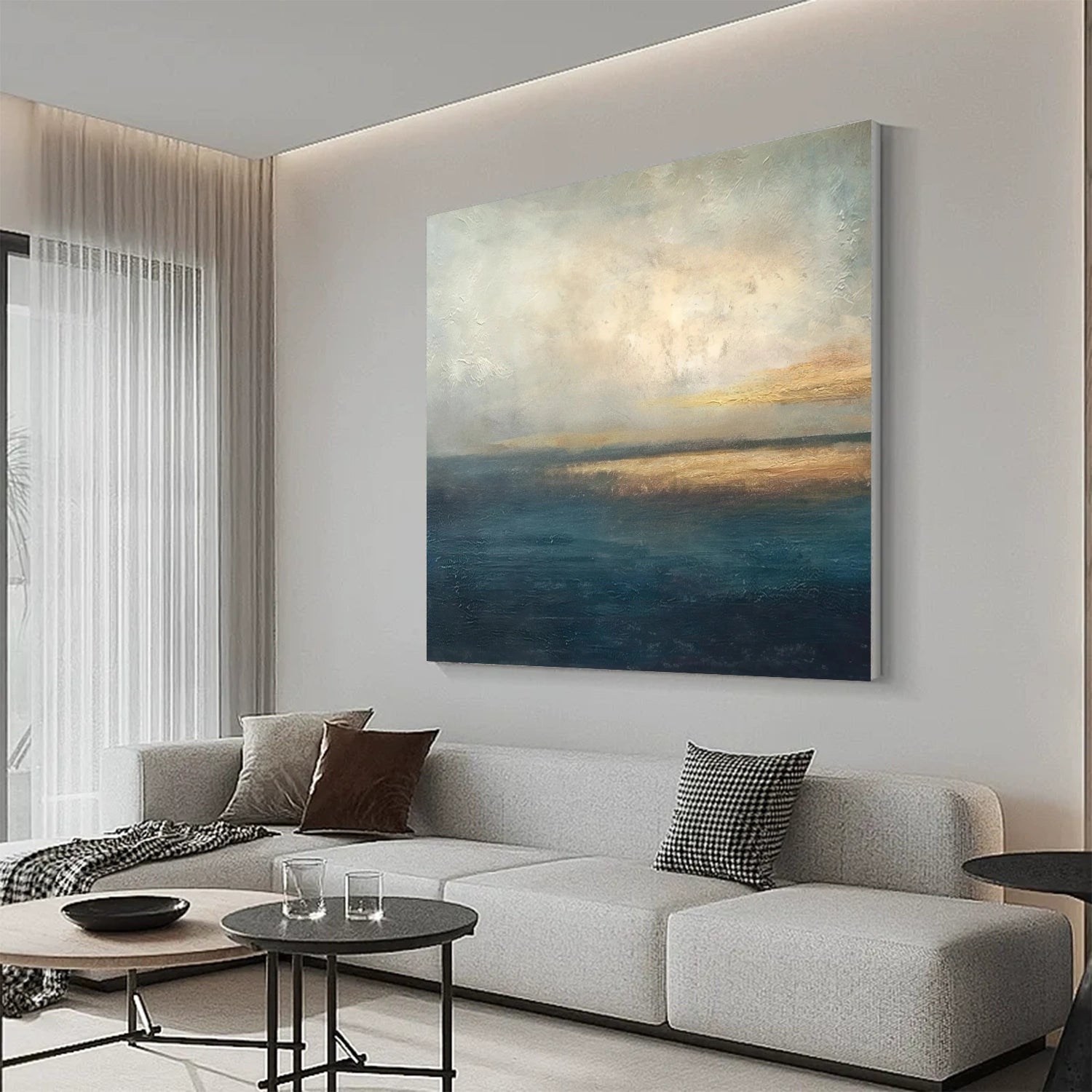 Abstract Texture Wall Art #AB623