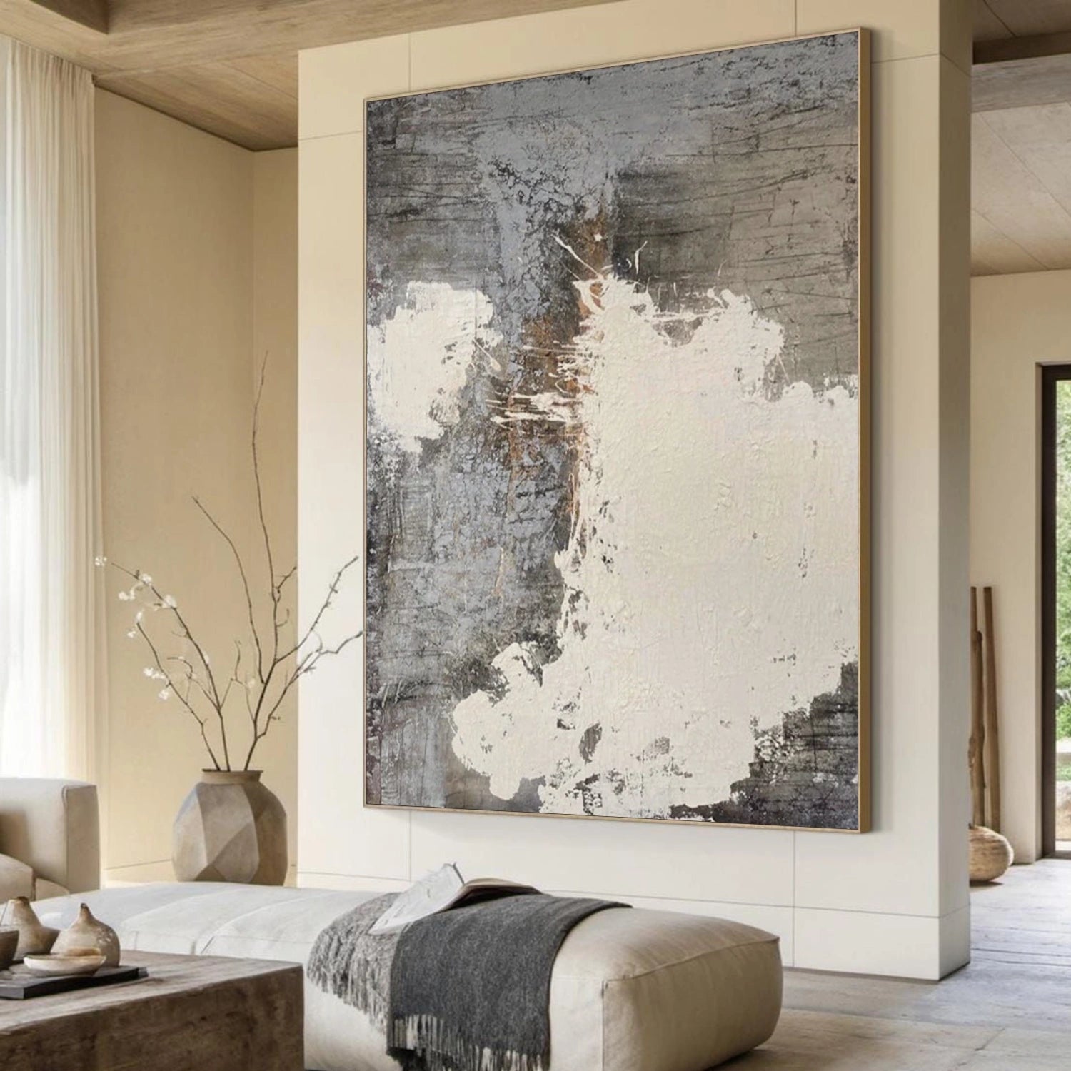 Abstract Textured Wall Art #AB 590