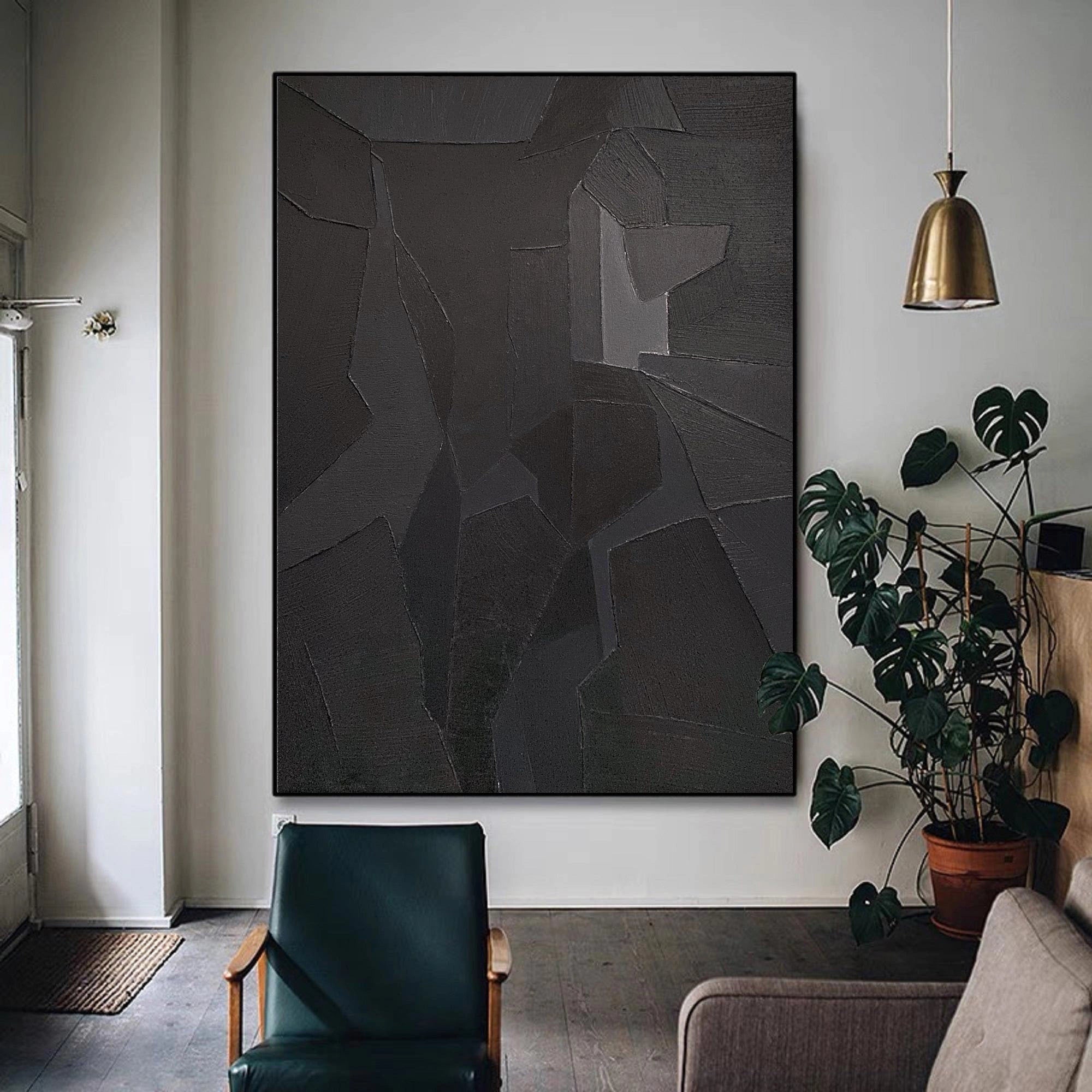 Minimalist Zen Canvas Painting #MZ022