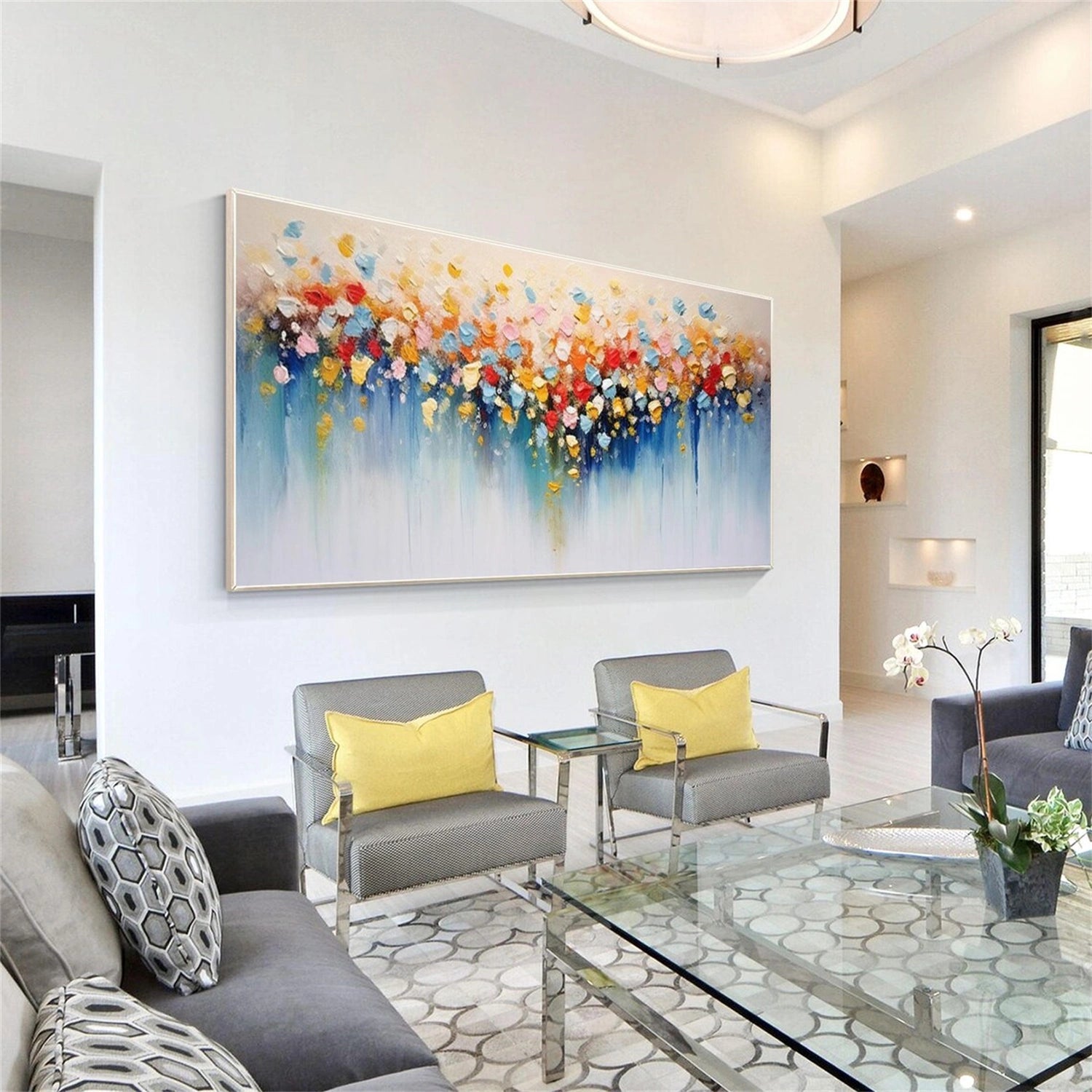Flower And Tree Painting #FT 161