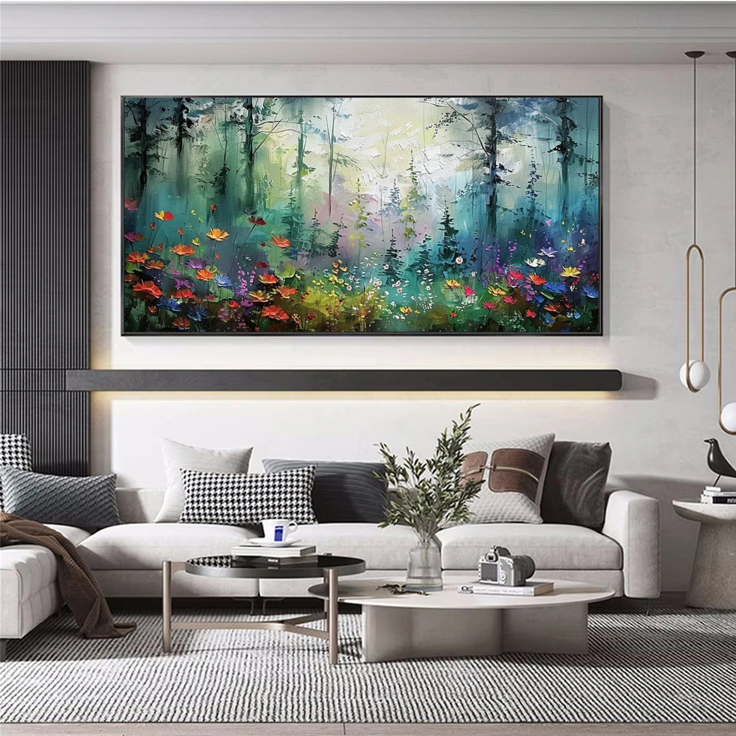 Flower And Tree Painting #FT 174
