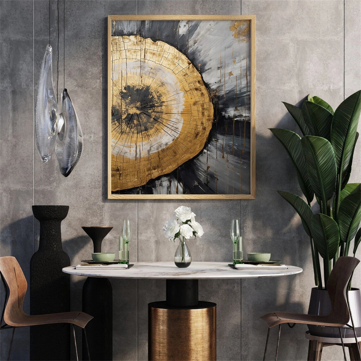 Abstract Painting Set of 3 #AB207