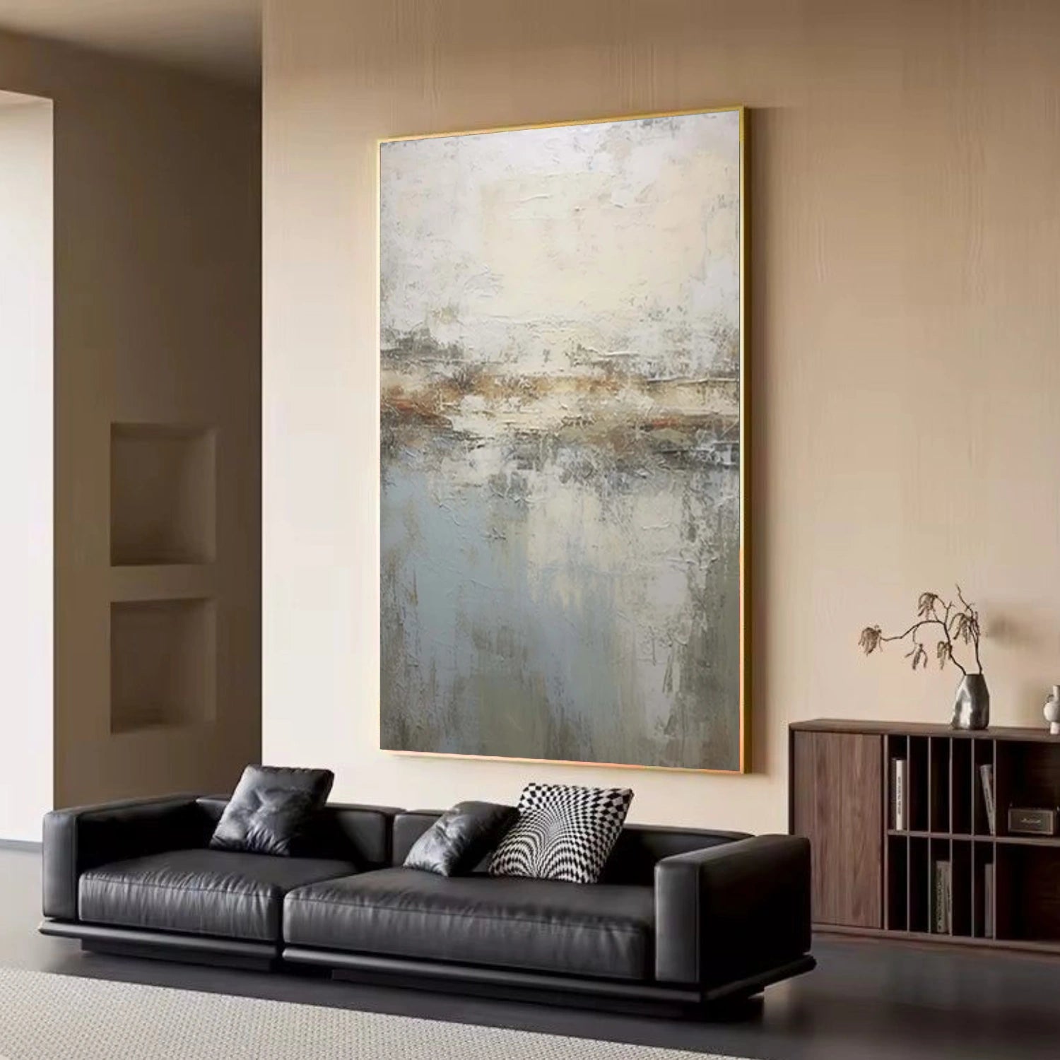 Abstract Texture Wall Art #AB625
