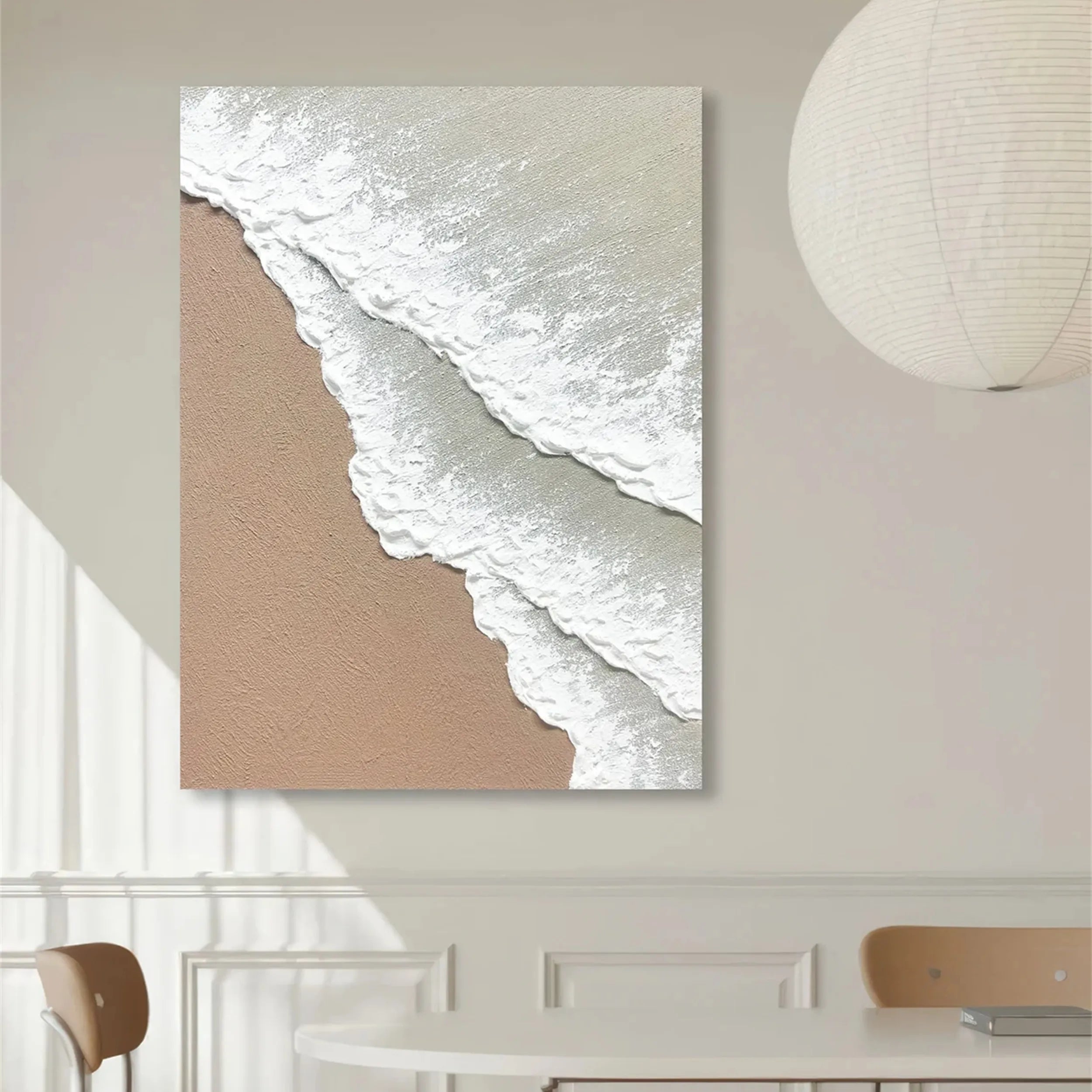 Plaster Art Minimalist Textured Painting #MM186