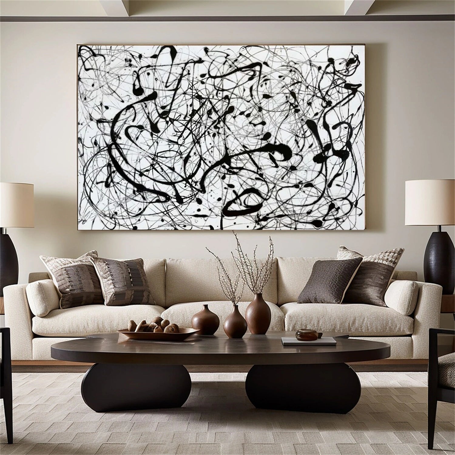 Pollock Art #JP028